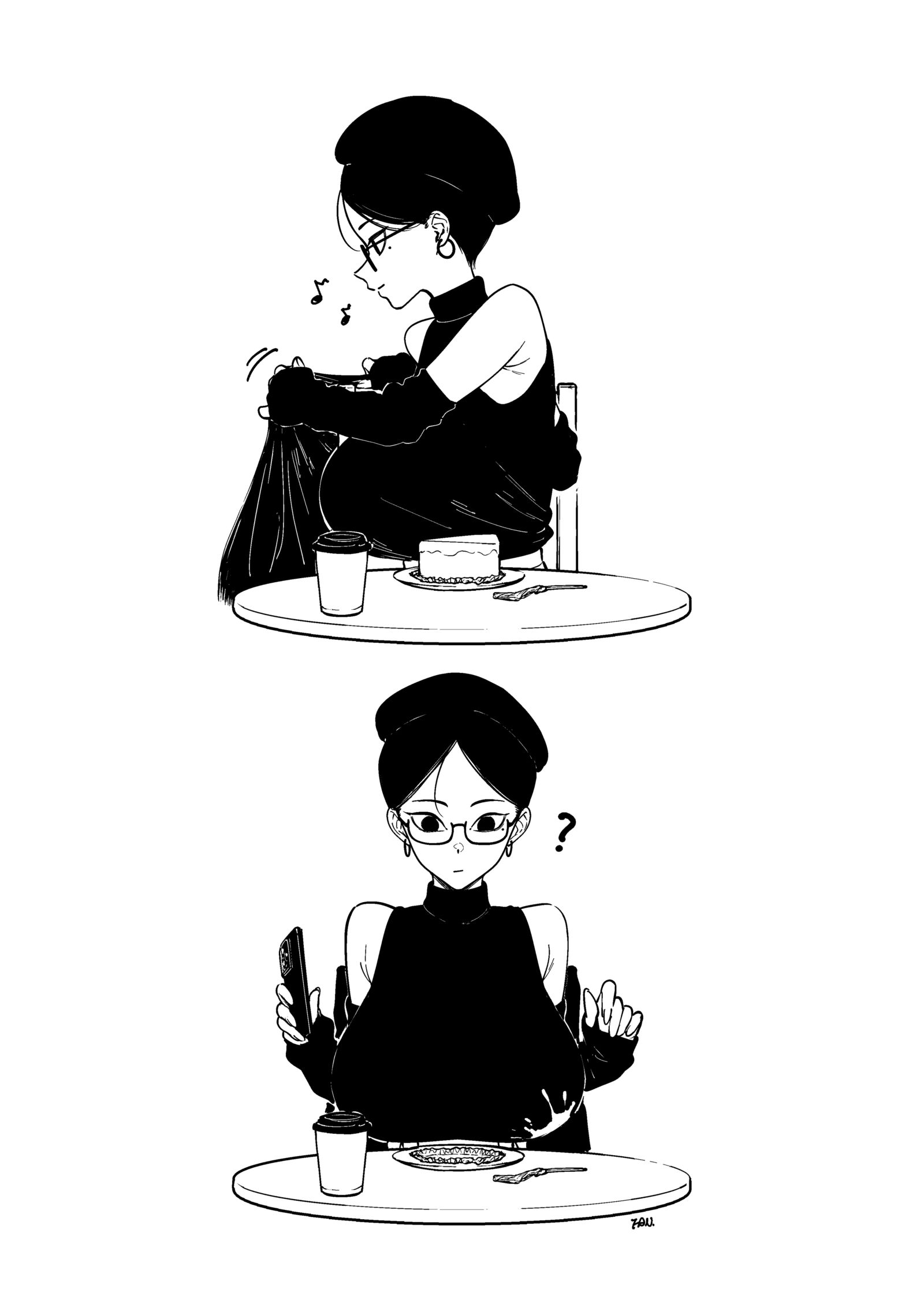 ？插画图片壁纸