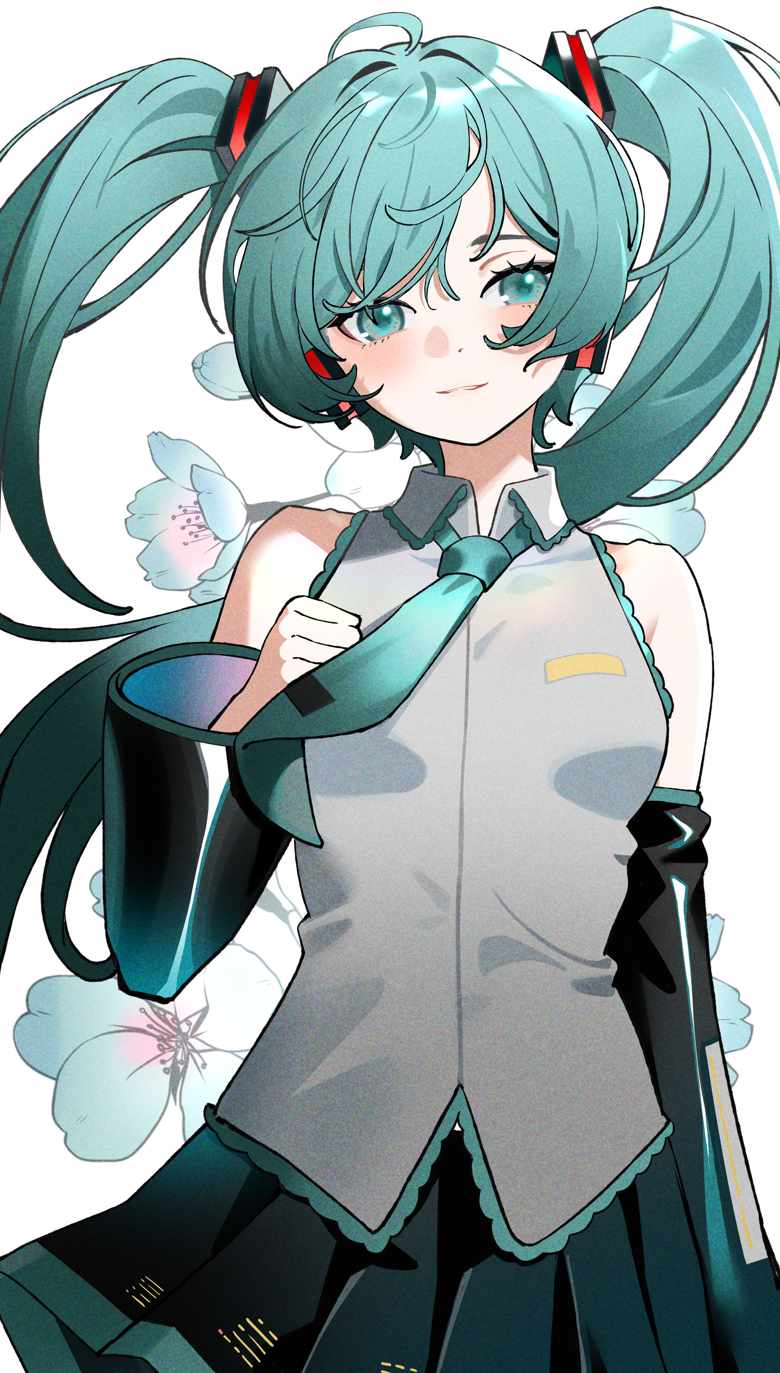 miku插画图片壁纸