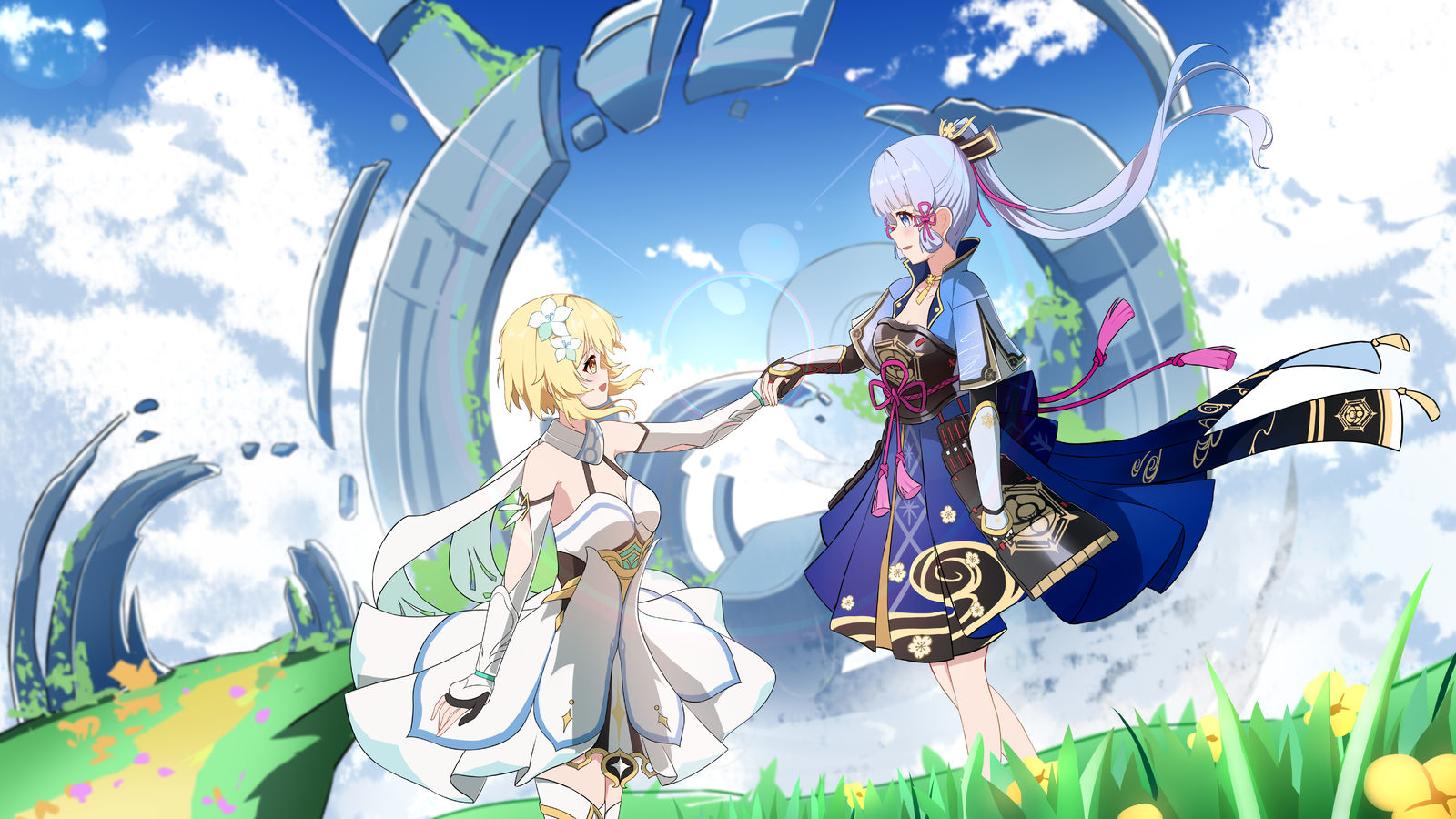 荧鹭-浮于云海的天蛇船上