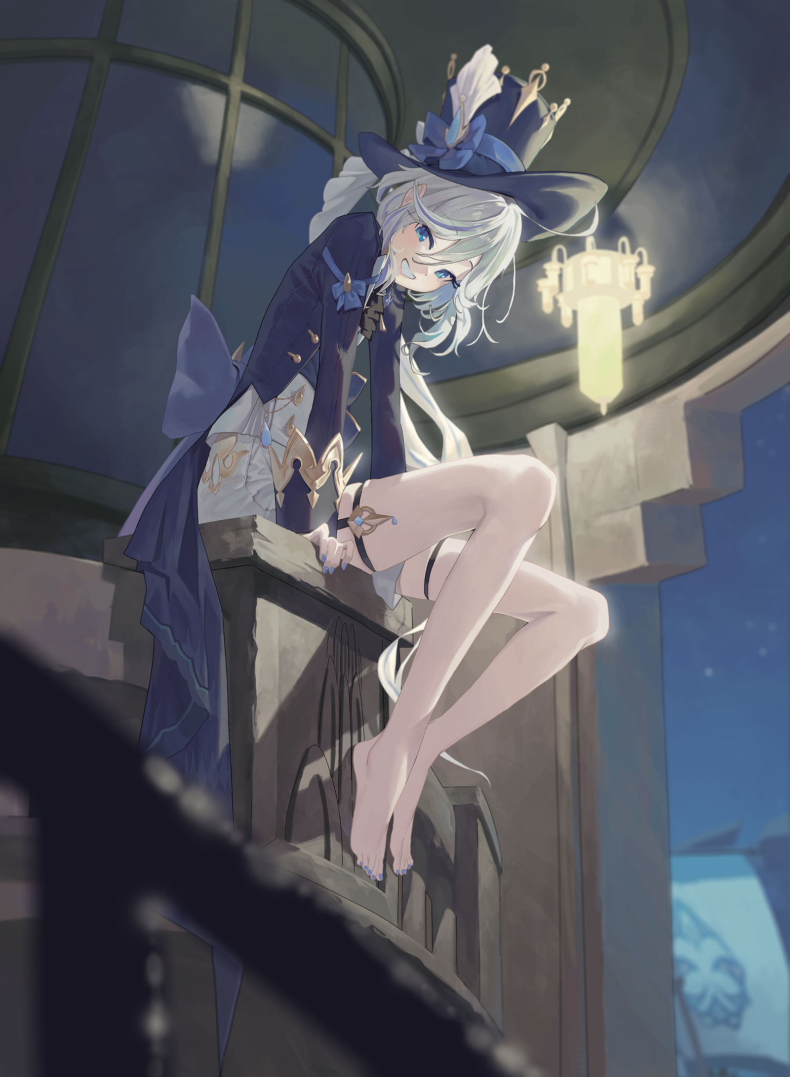 芙宁娜插画图片壁纸