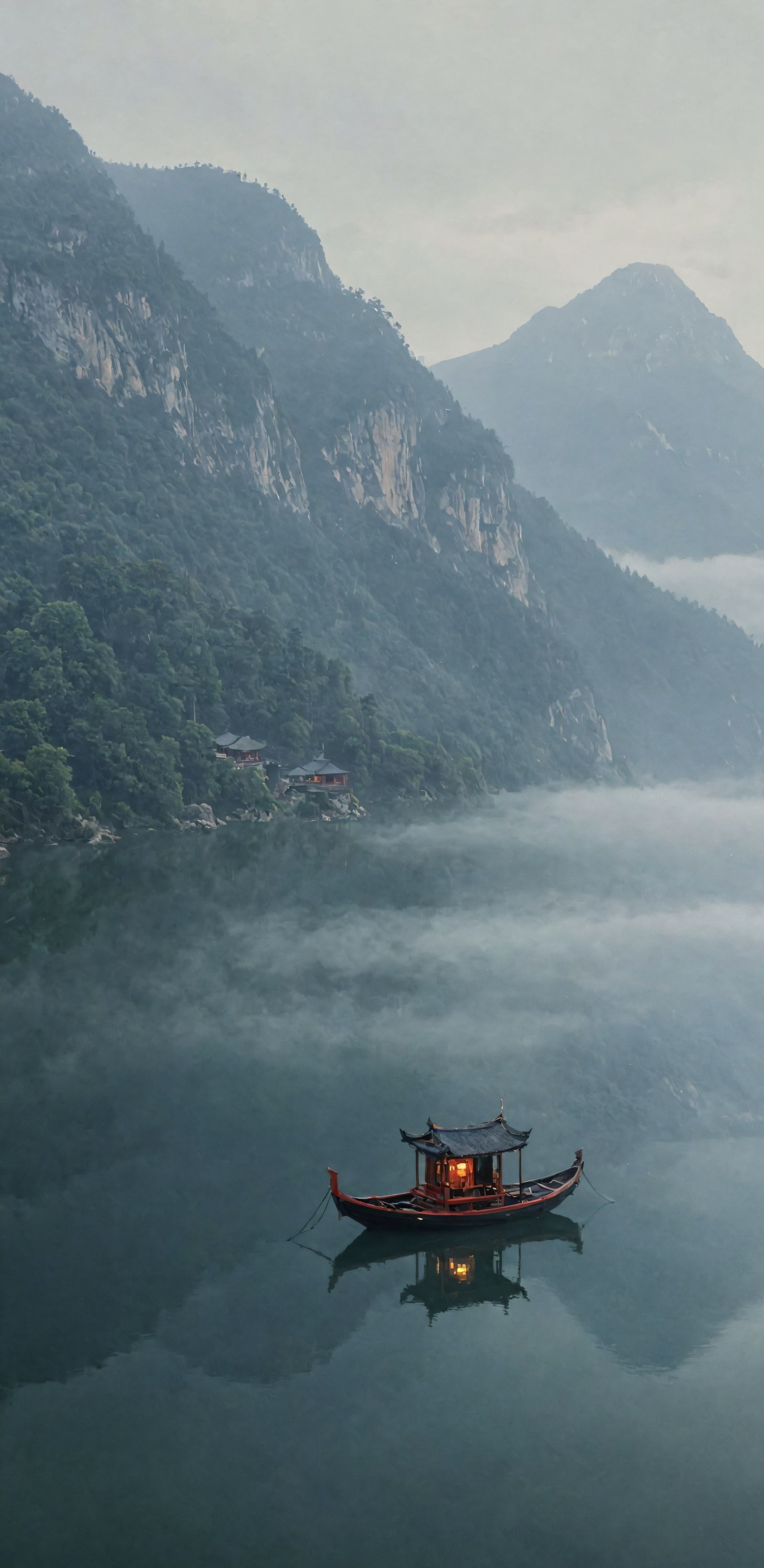 臆想风景欣赏插画图片壁纸