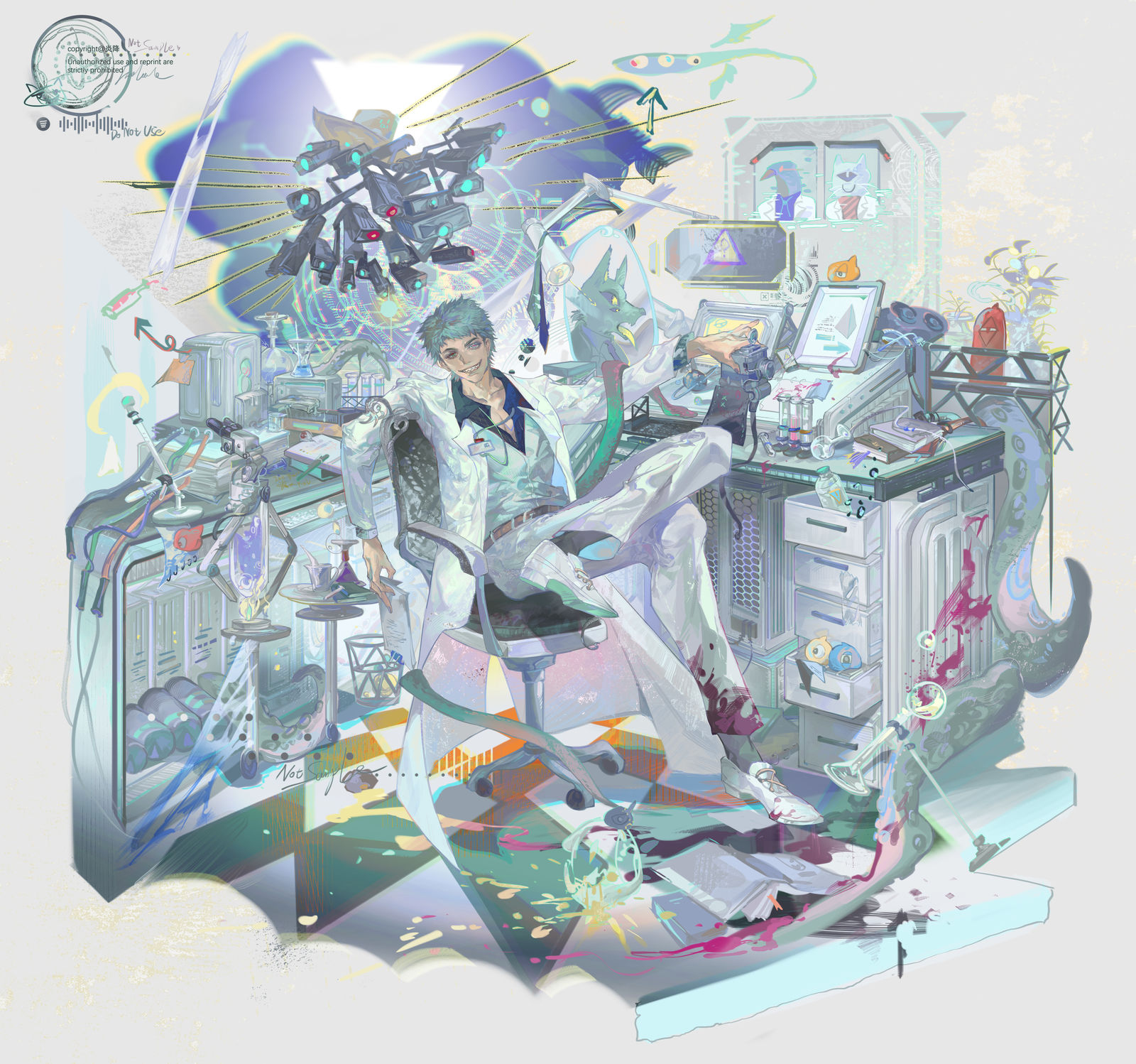Chaosss插画图片壁纸