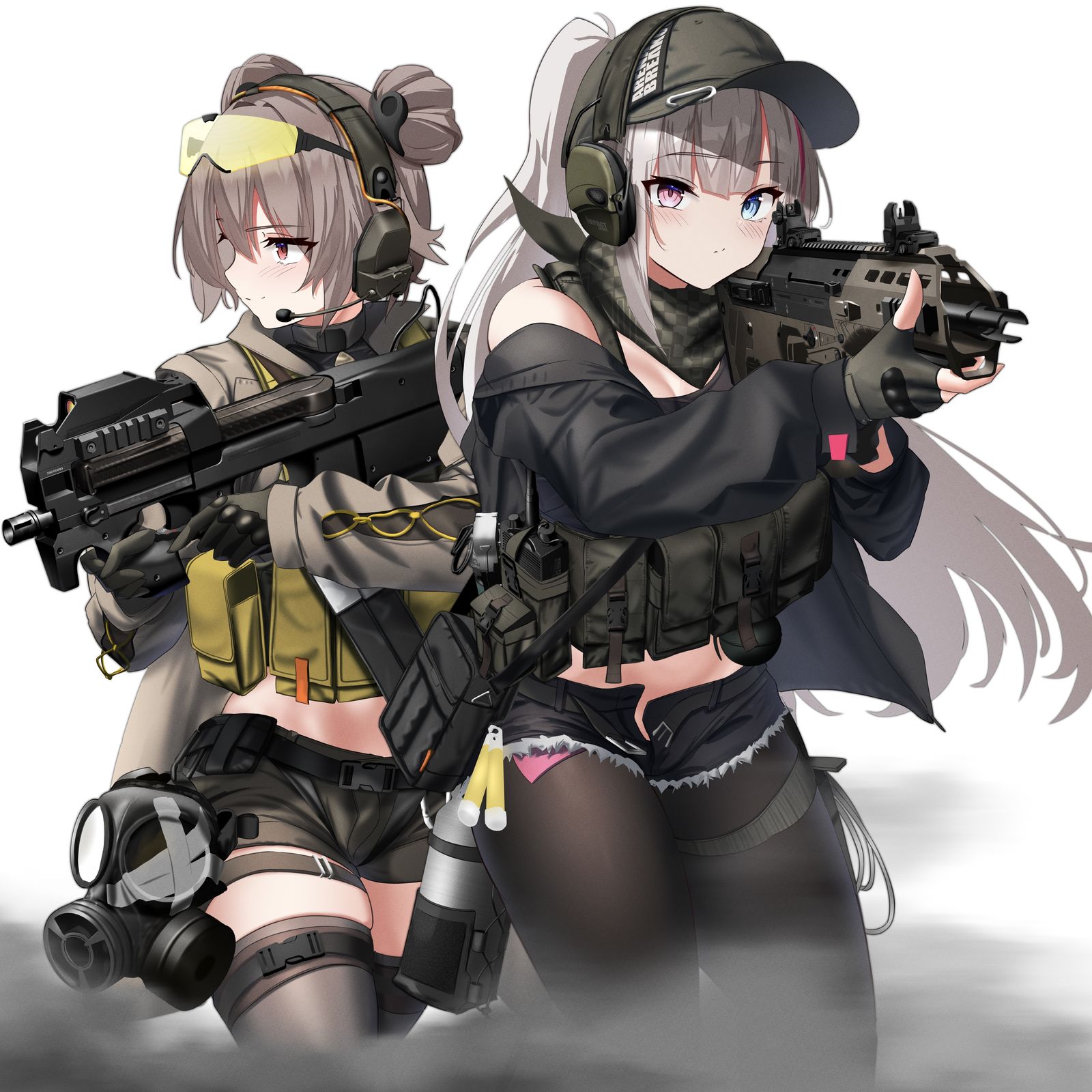 Commission art-少女前线P90少女前线MDR