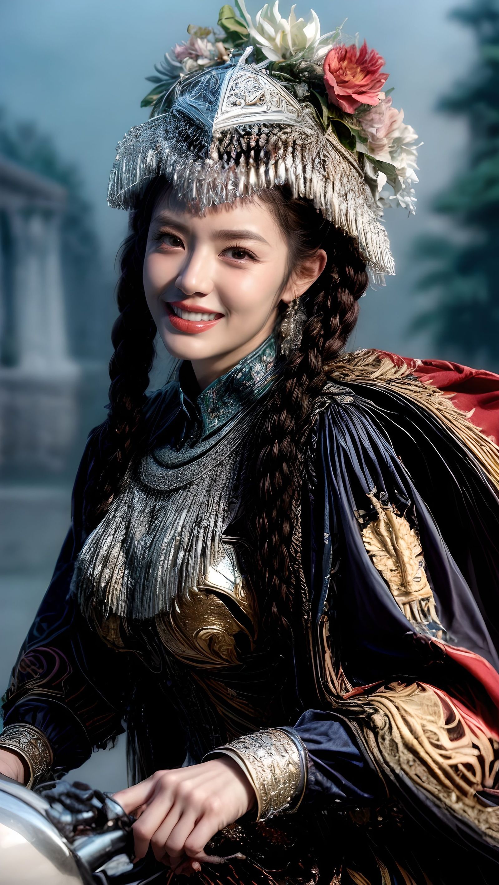 笑世界插画图片壁纸