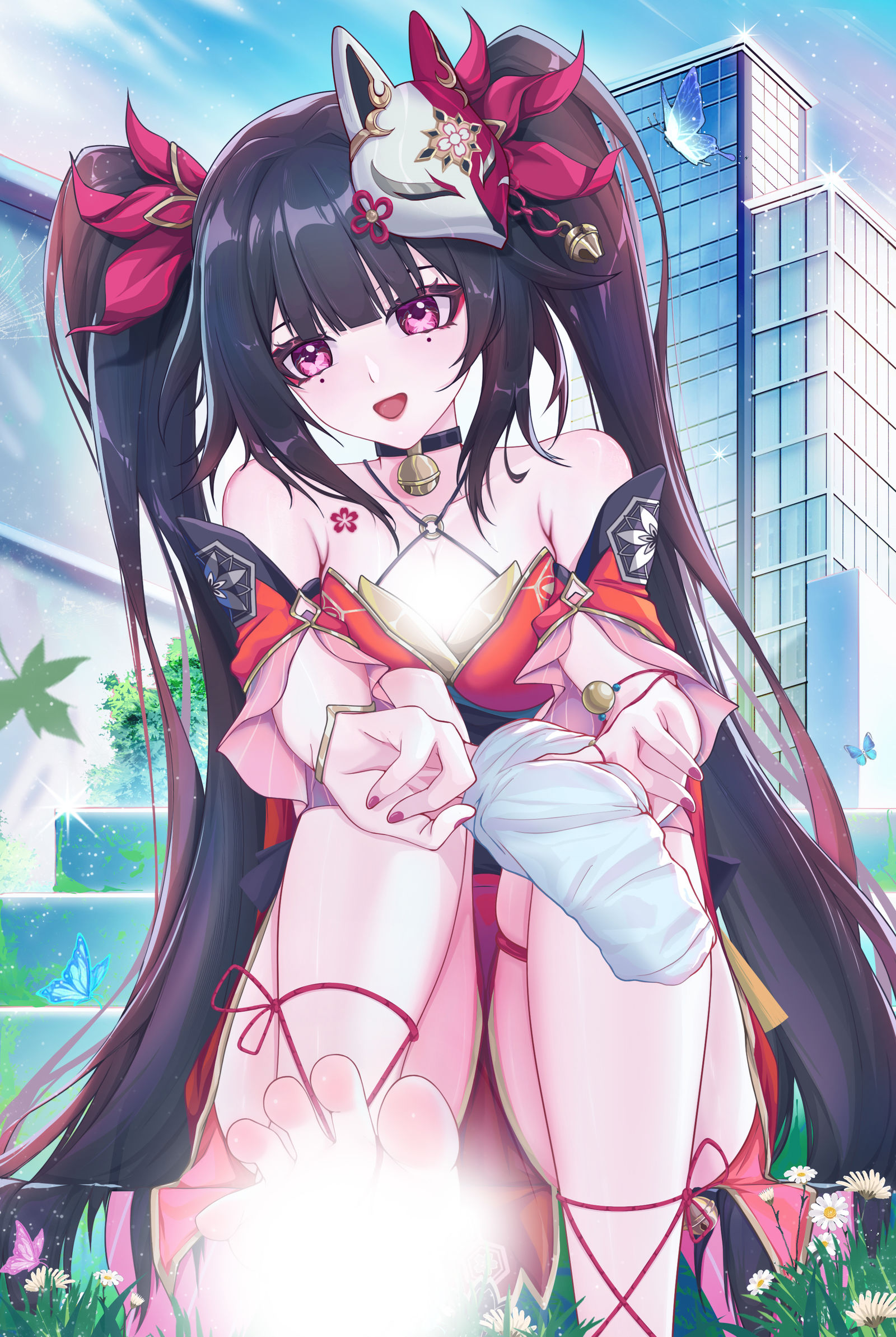 花火插画图片壁纸