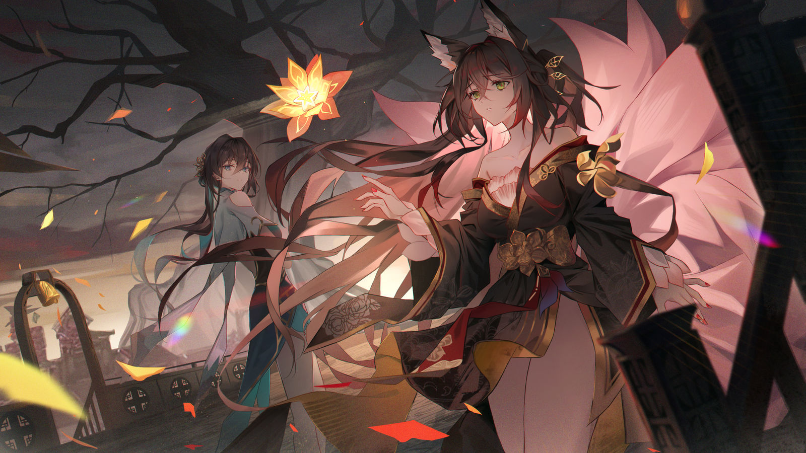 停雲插画图片壁纸