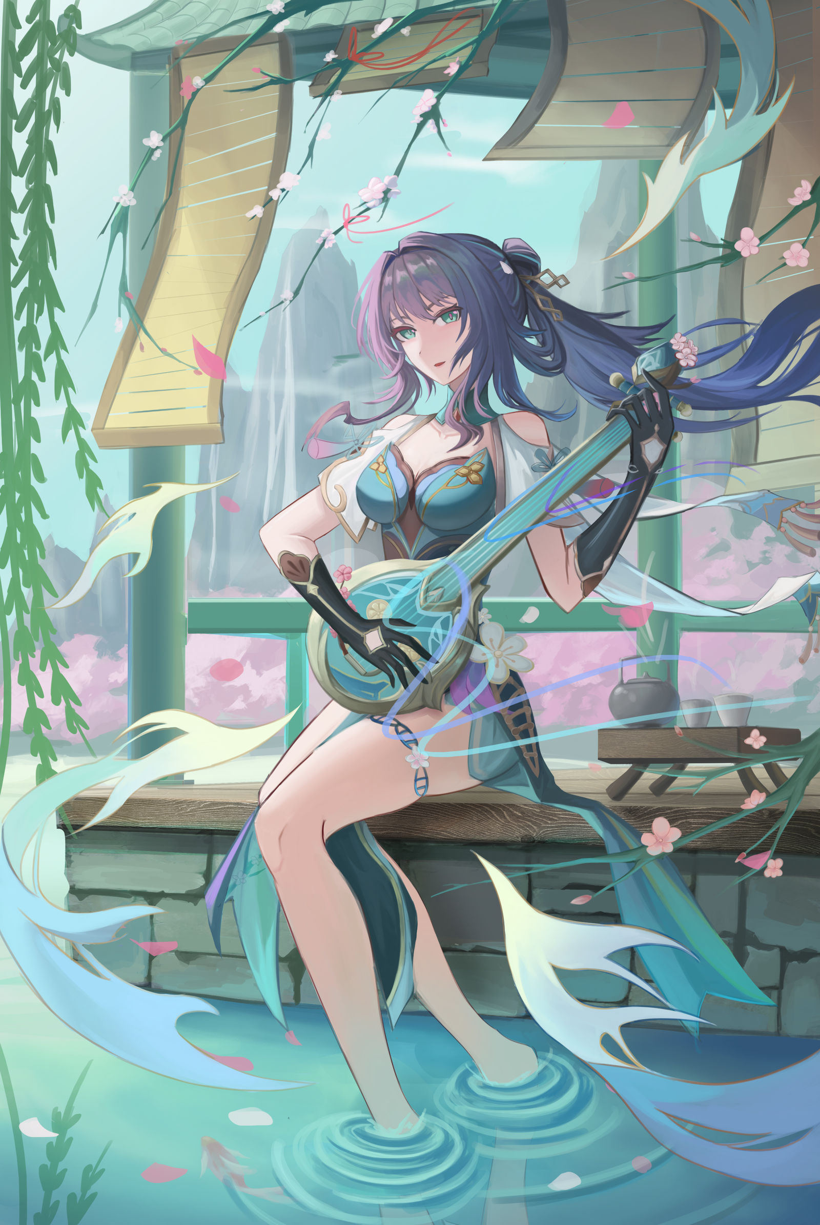 阮梅插画图片壁纸