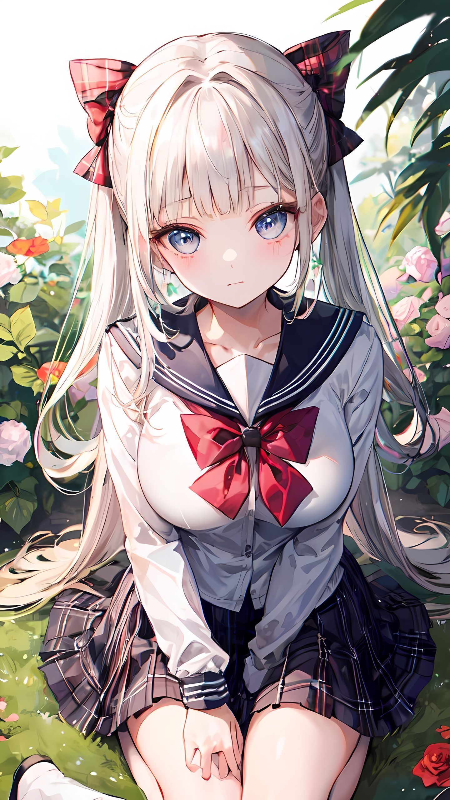 小学妹插画图片壁纸