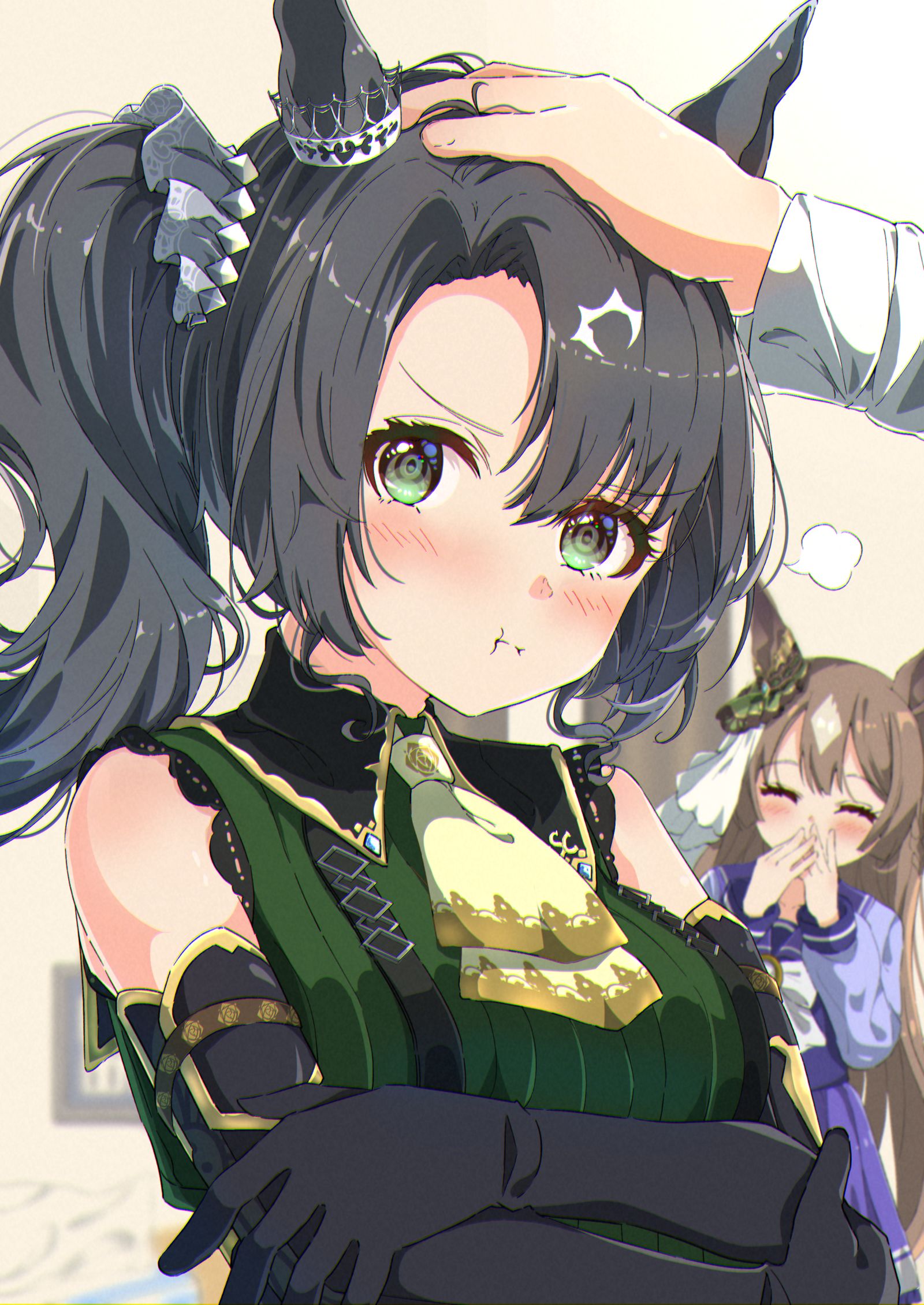 扑鼻的小樱插画图片壁纸