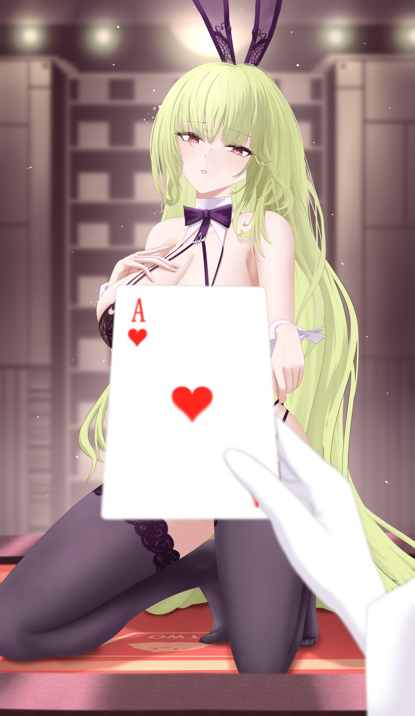 那不勒斯——兔女郎插画图片壁纸