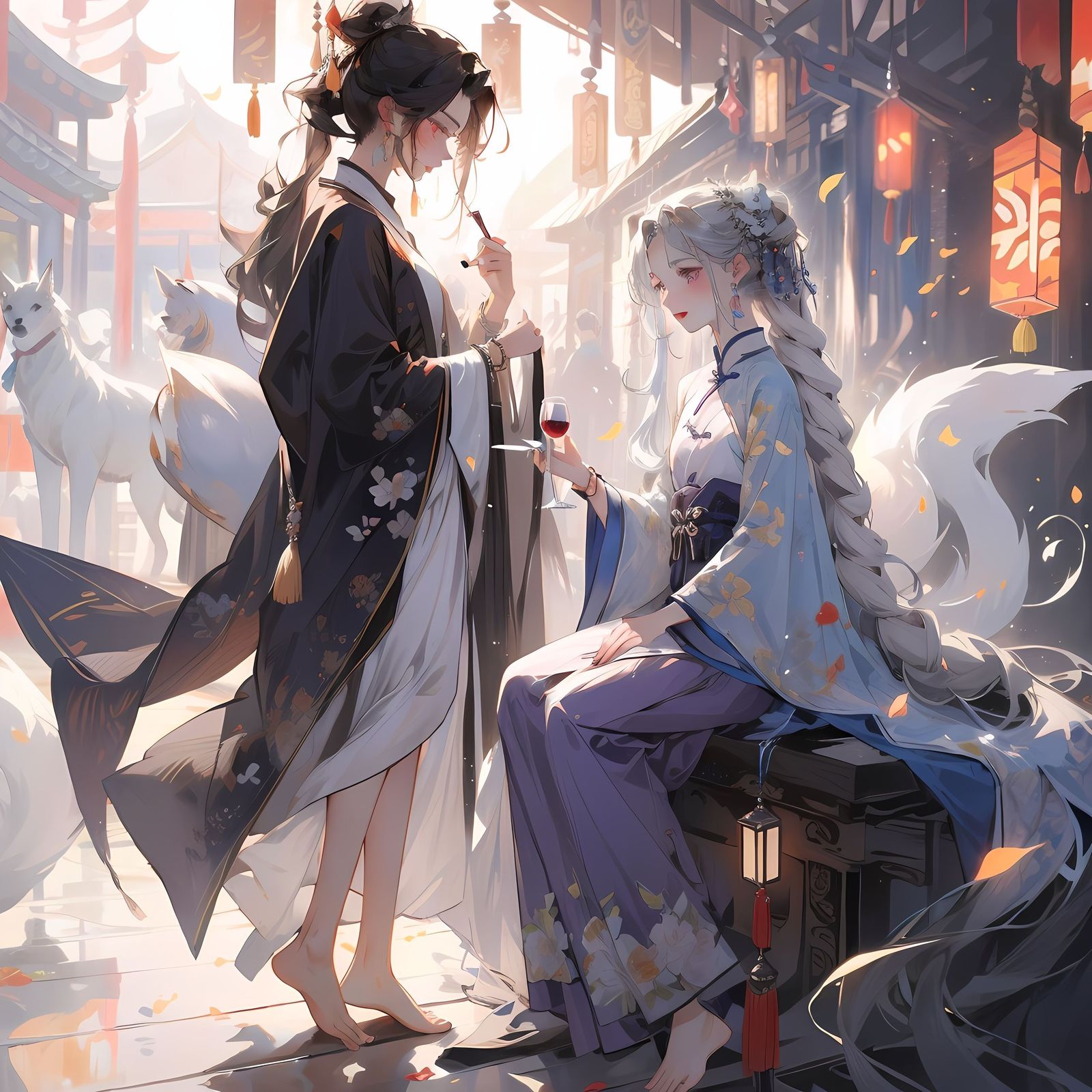 王族后裔-二次元古风是国龙持