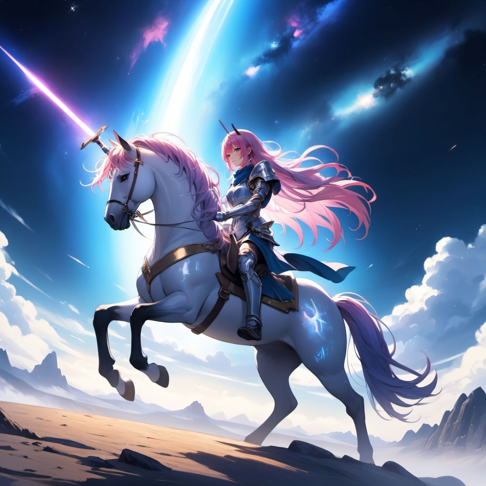 夜空下的将军-二次元大模型ai