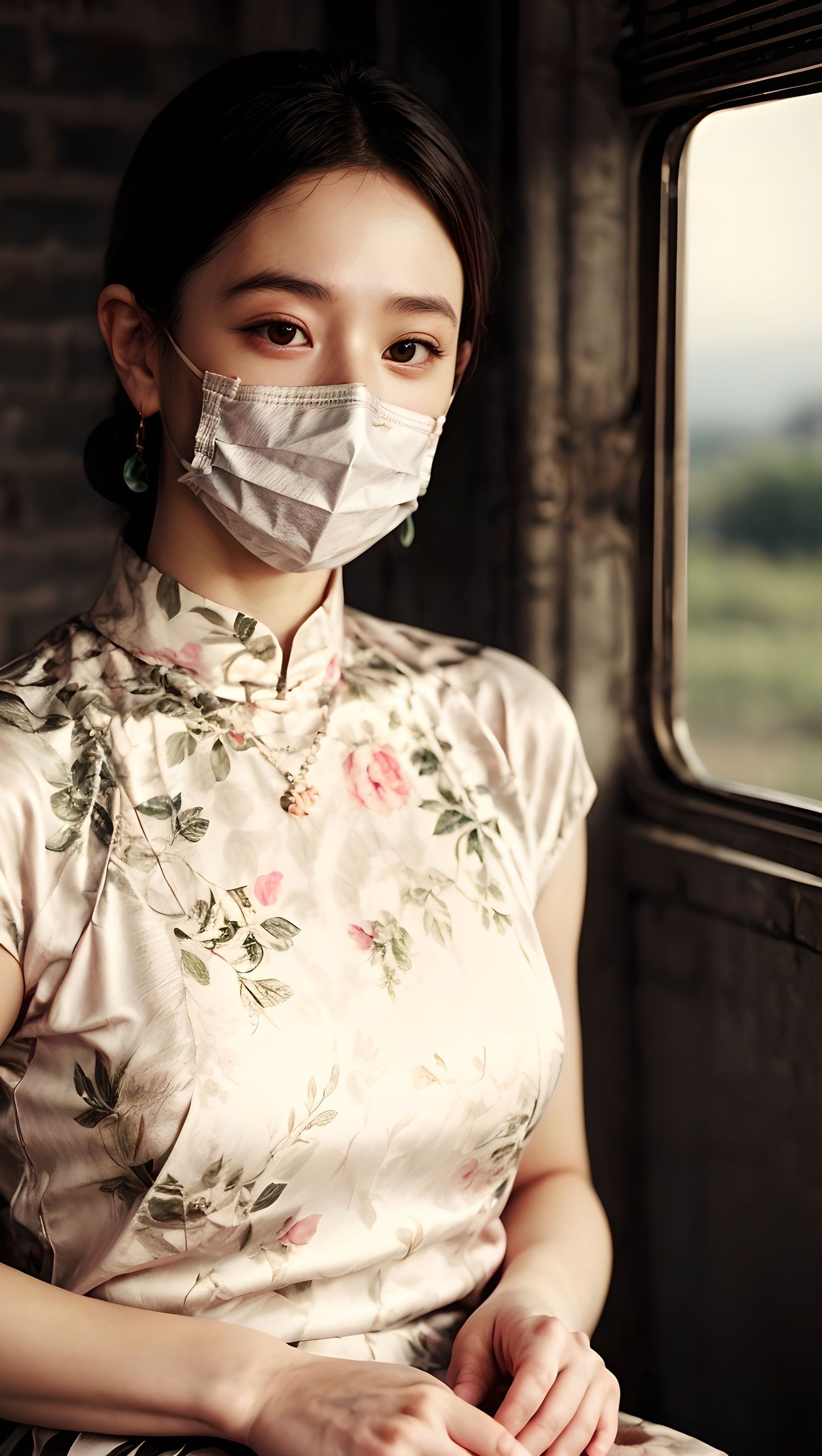 火车上头像同人高清图