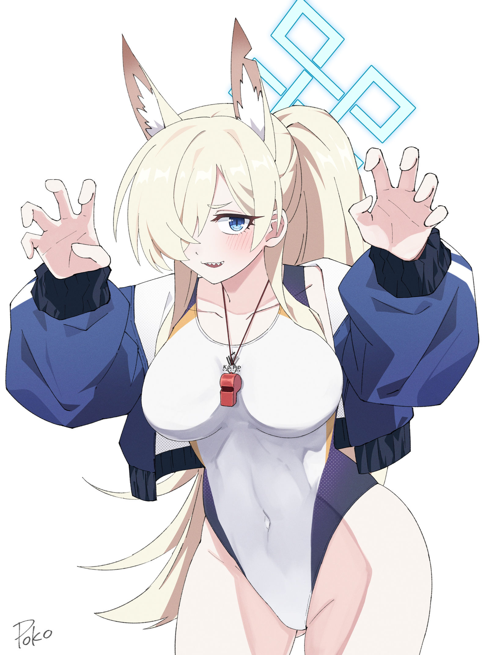 泳装美人插画图片壁纸