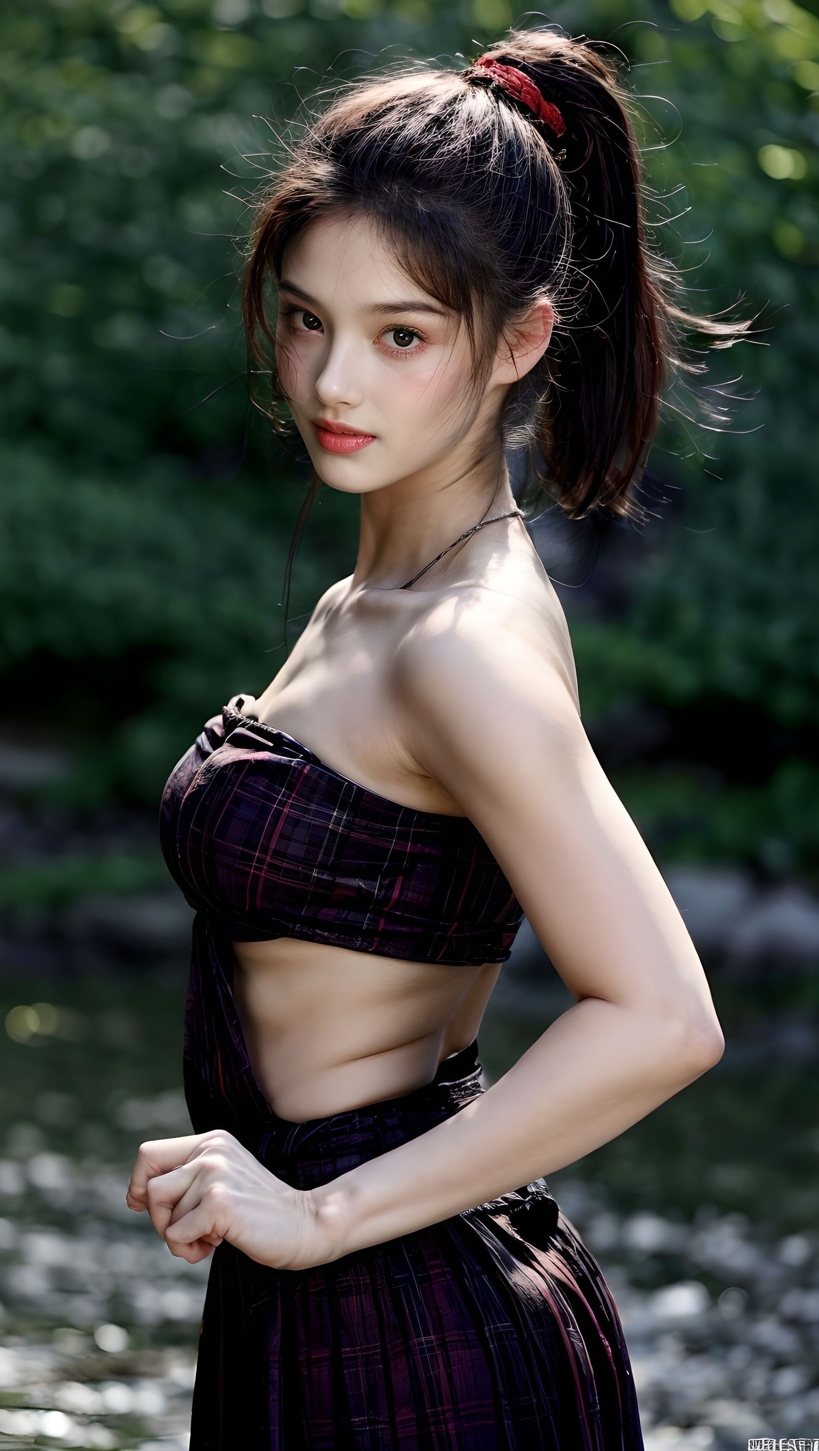 女侠插画图片壁纸