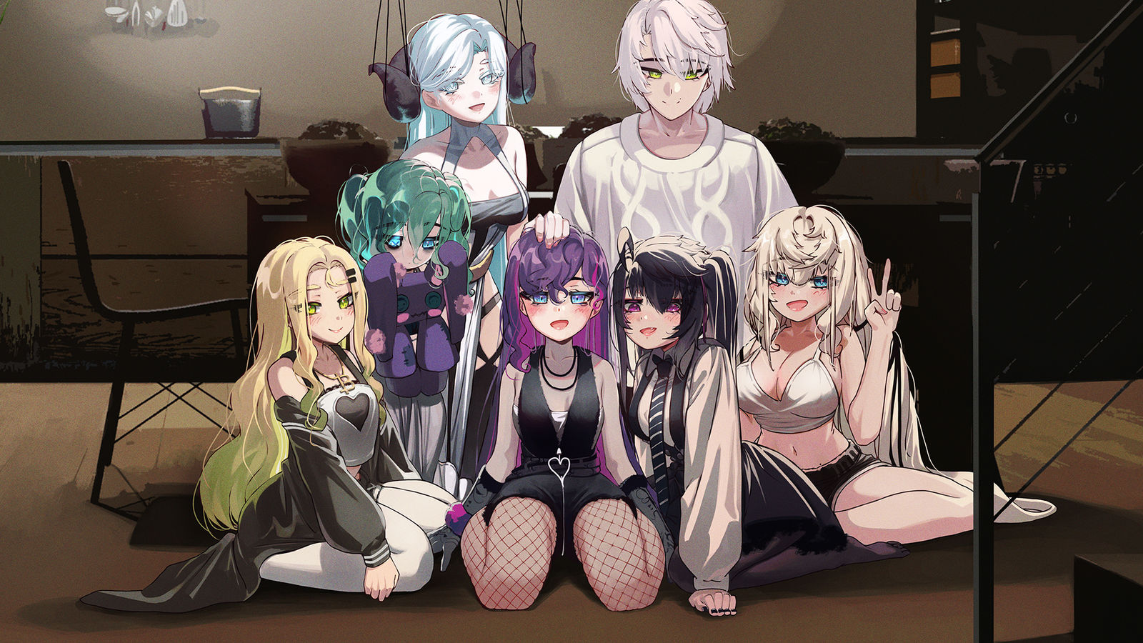 今天是绘里的生日！插画图片壁纸