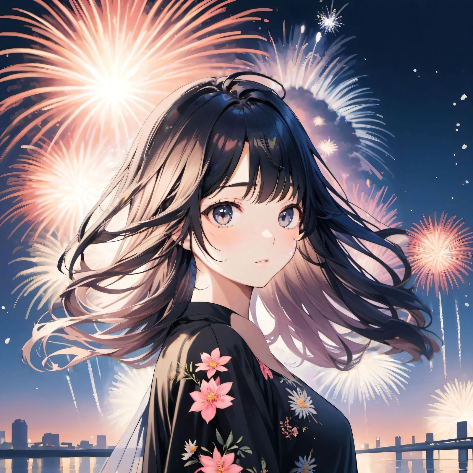 新年快乐-二次元大模型新年絵