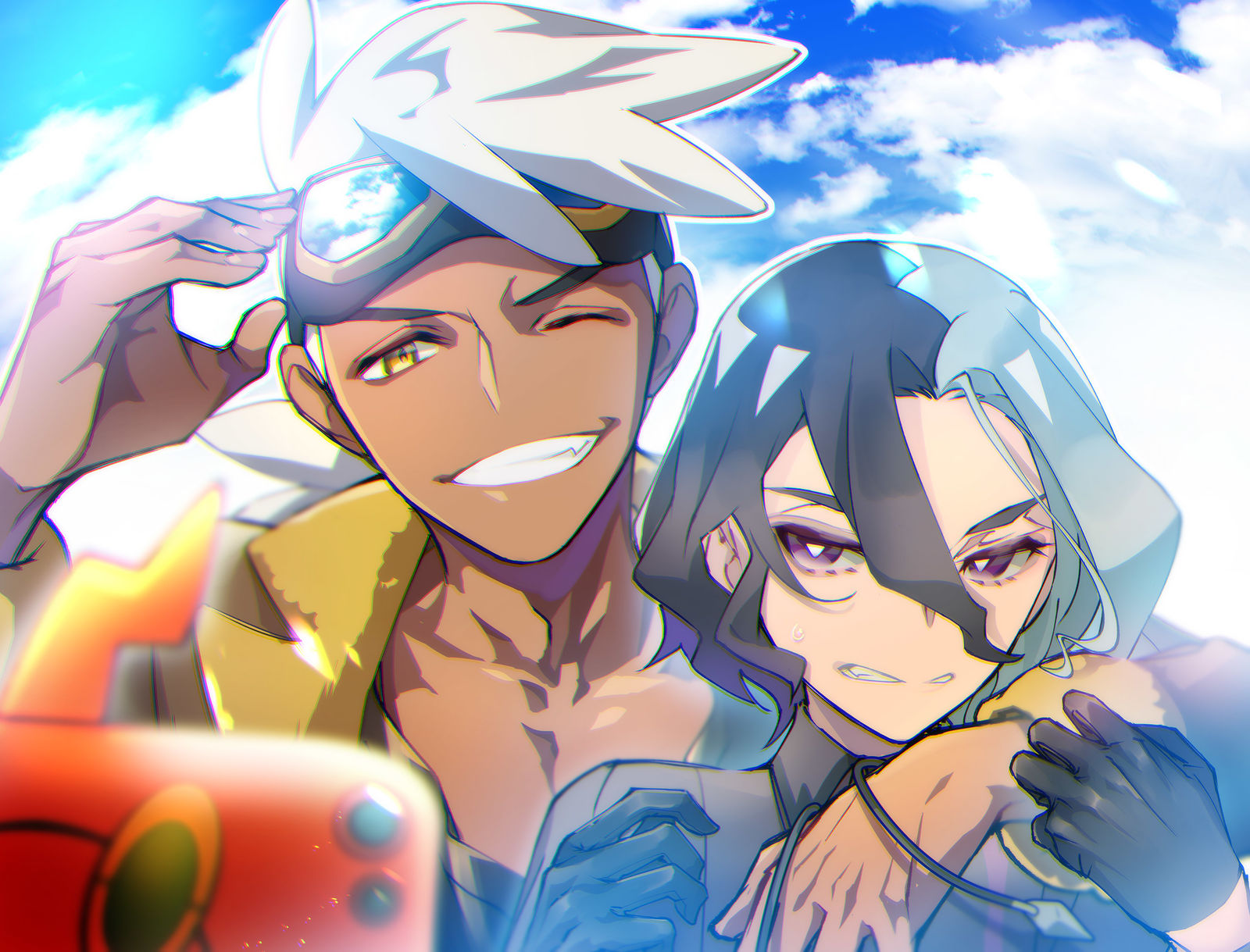 弗里德博士和阿米吉奥插画图片壁纸