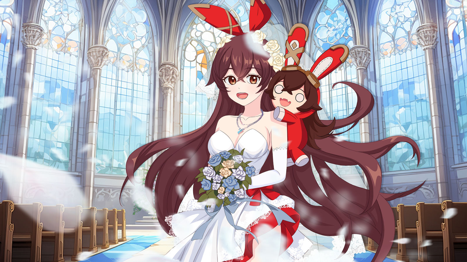 婚纱安柏-安柏原神婚纱