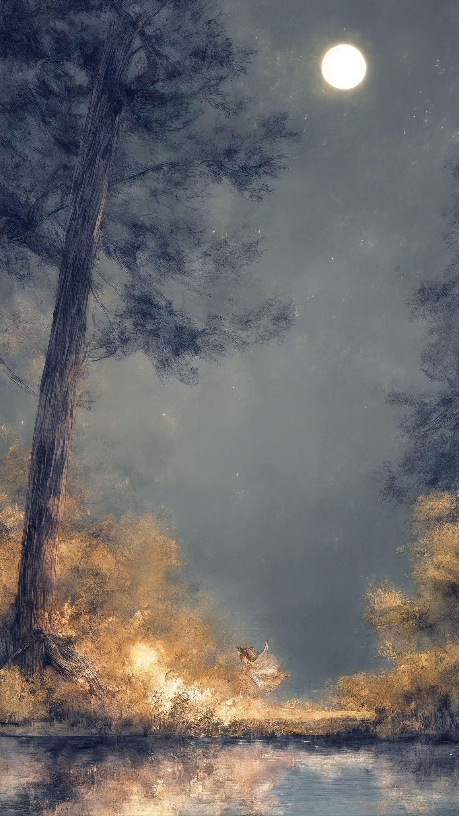 梦精灵-✨梦幻森系插画ai