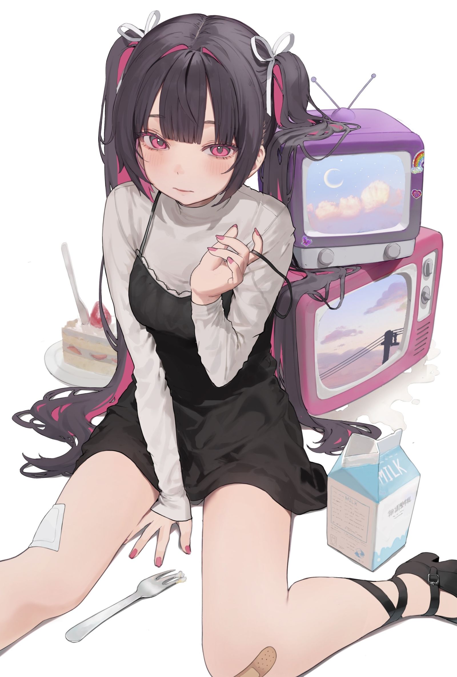 乱七八糟插画图片壁纸