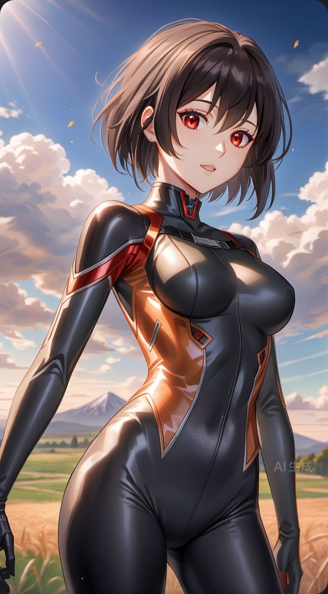AI绘画连体衣射命丸文3