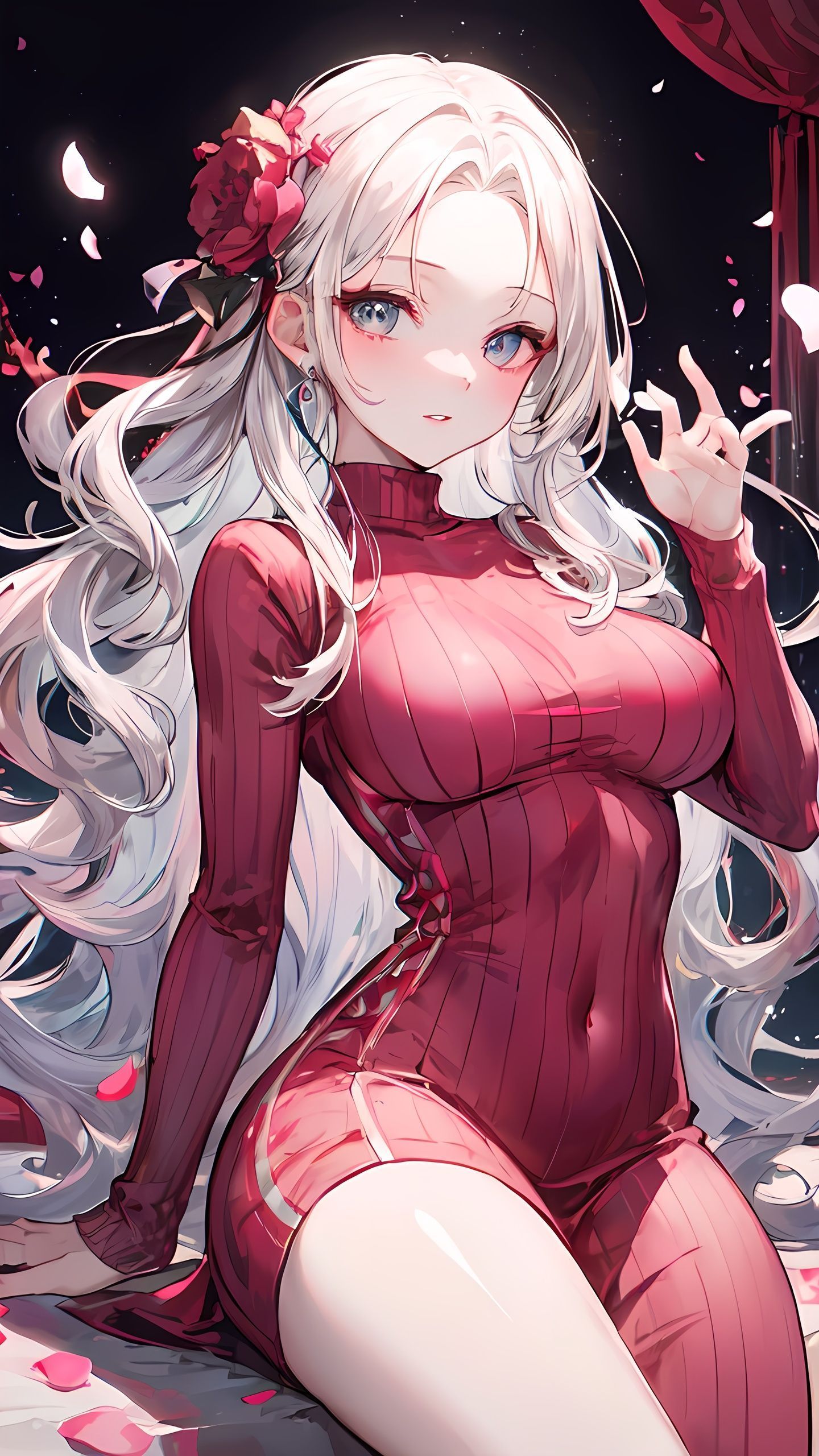 美女插画图片壁纸