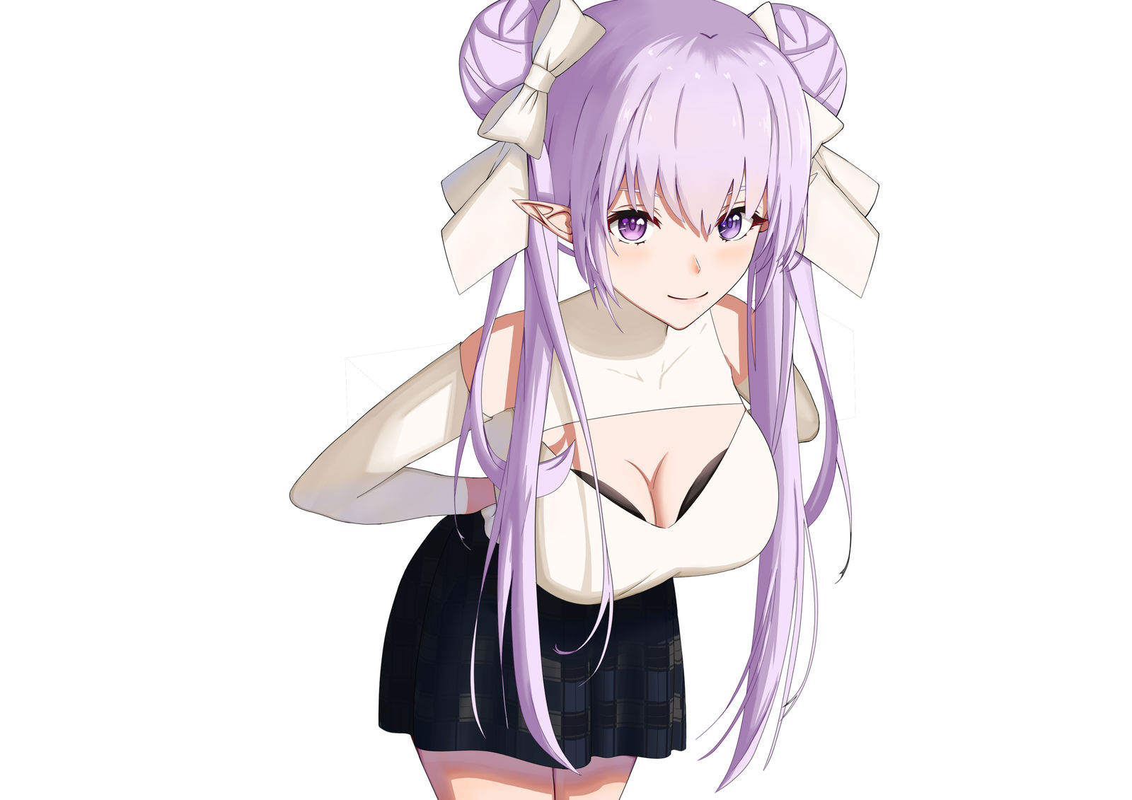 白桃心宁插画图片壁纸