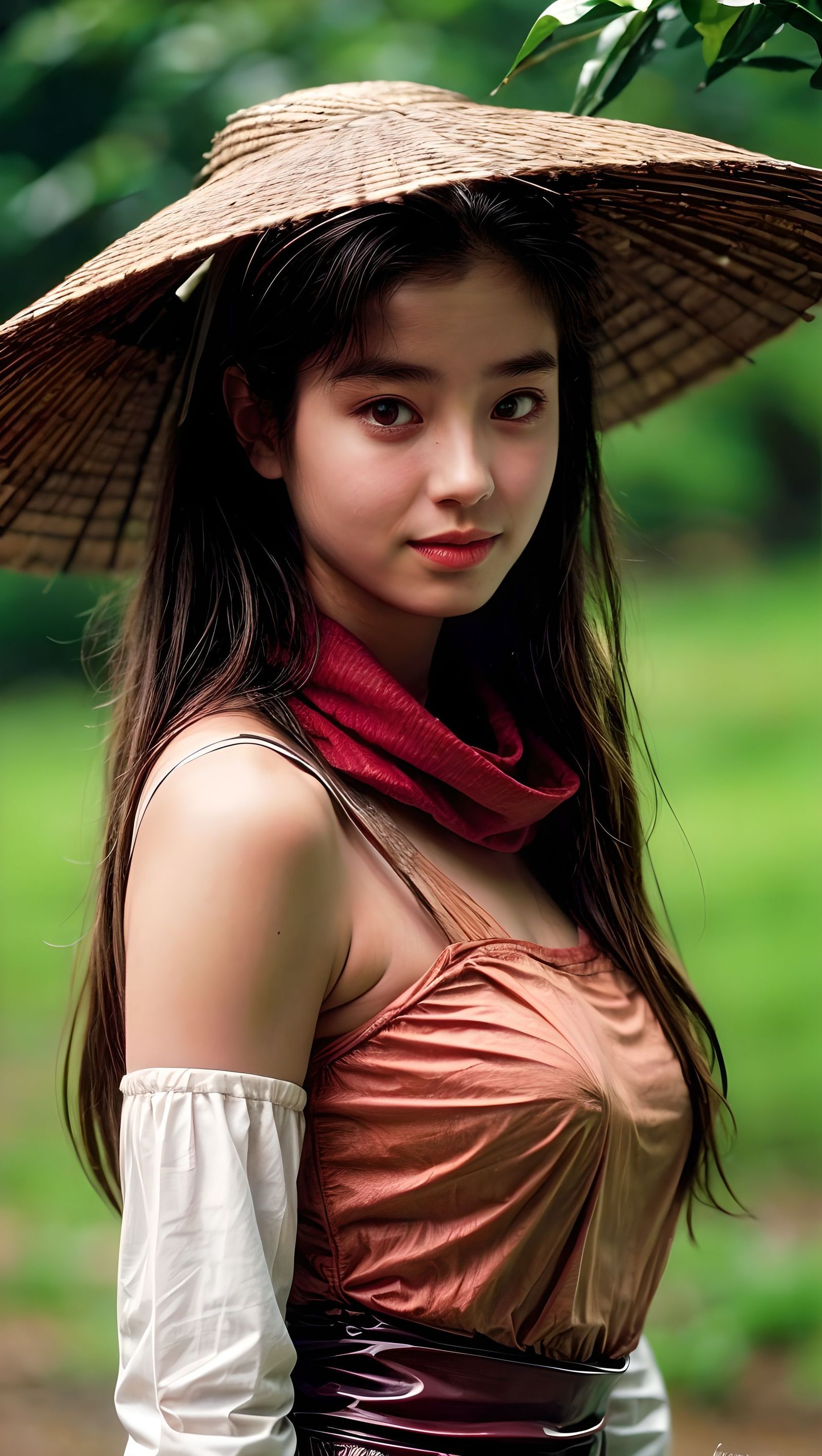 采茶插画图片壁纸
