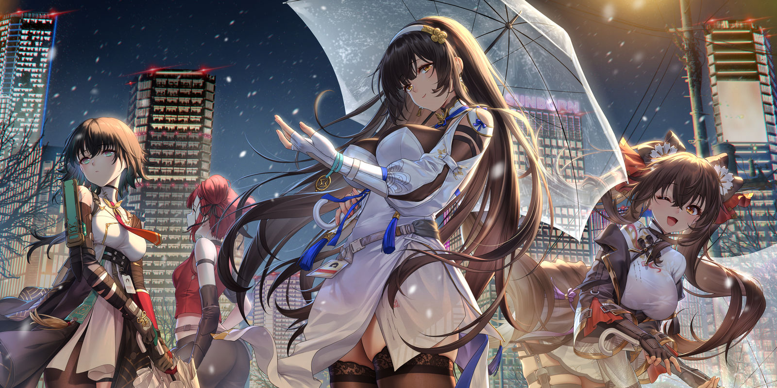 少女前线2：追放 一周年~插画图片壁纸