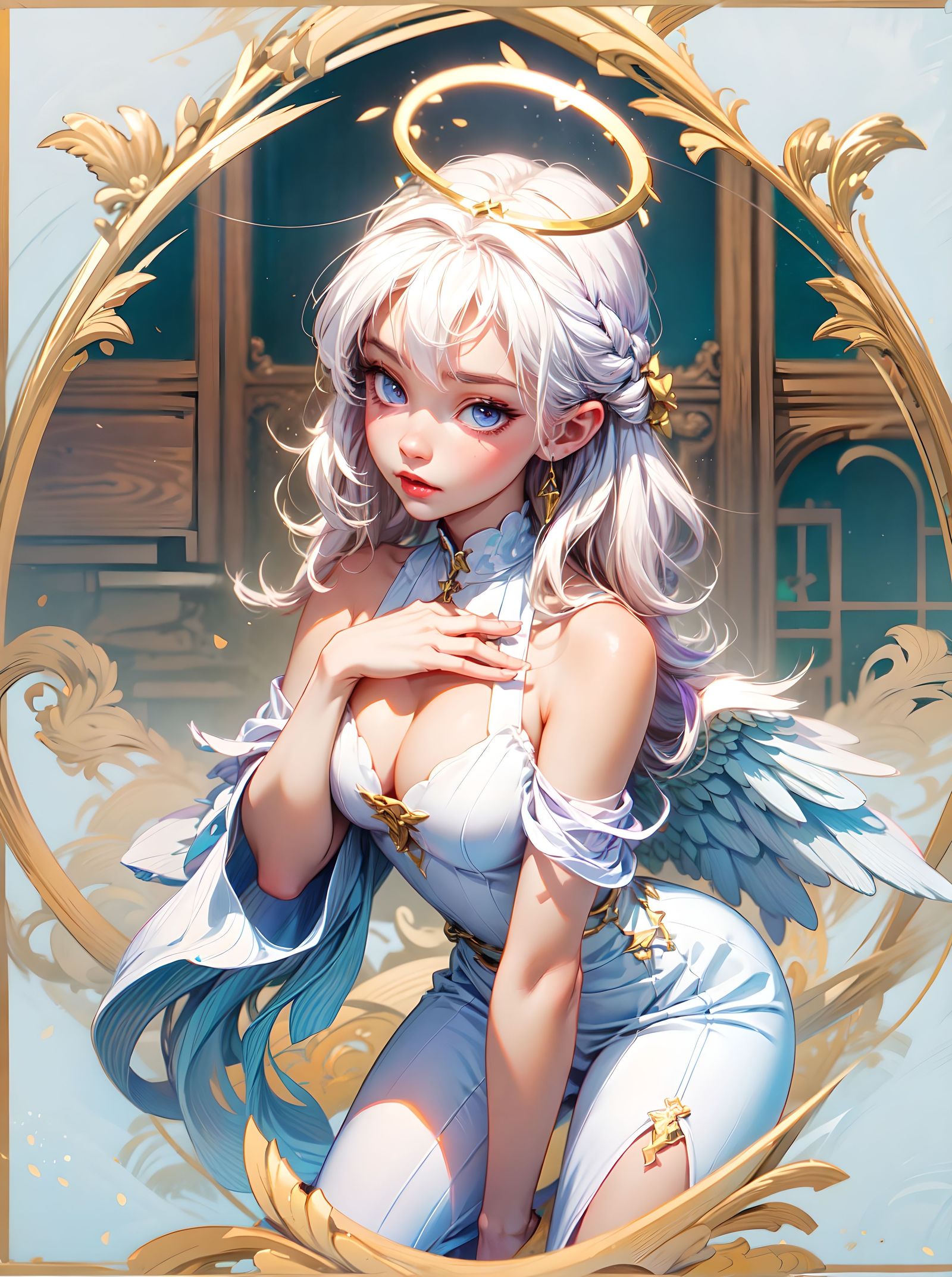 唯唯诺诺的女天使