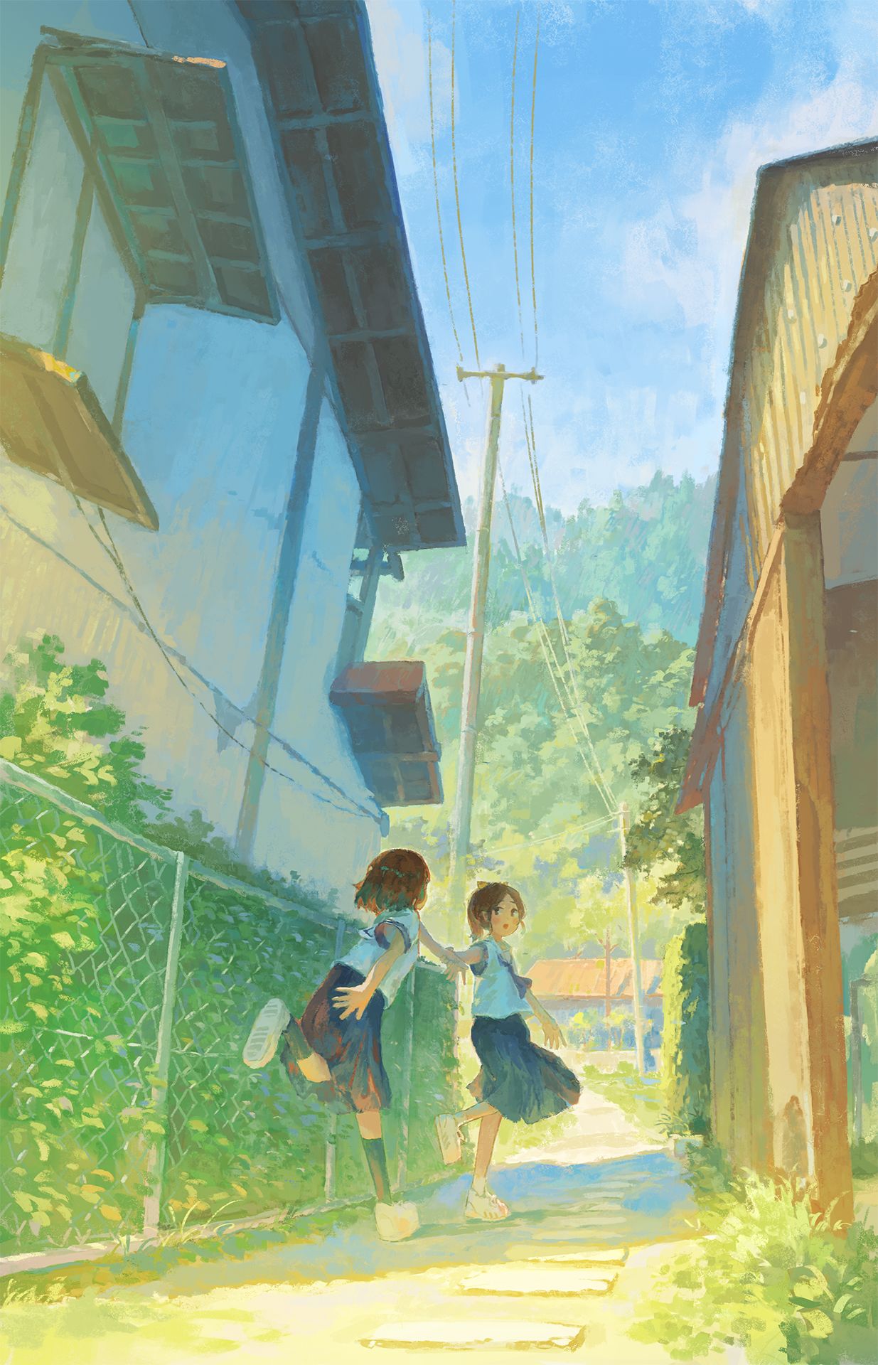 去探险吧插画图片壁纸