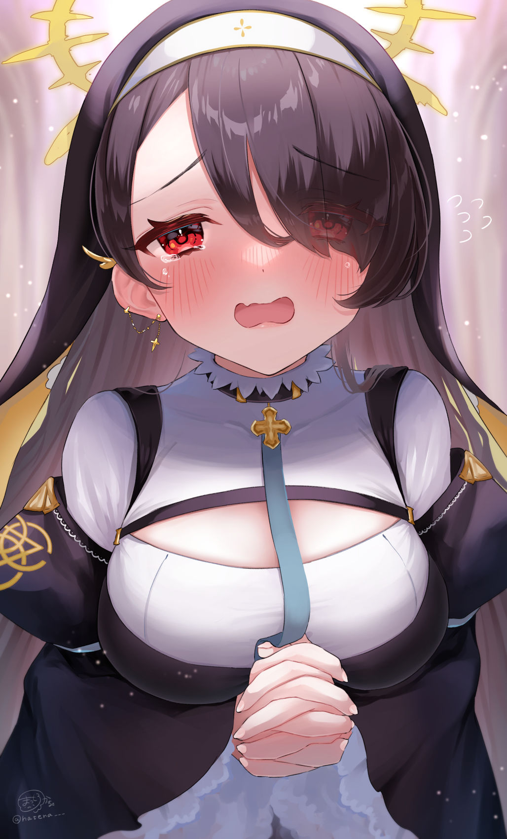 老师……我到底该怎么办……？插画图片壁纸