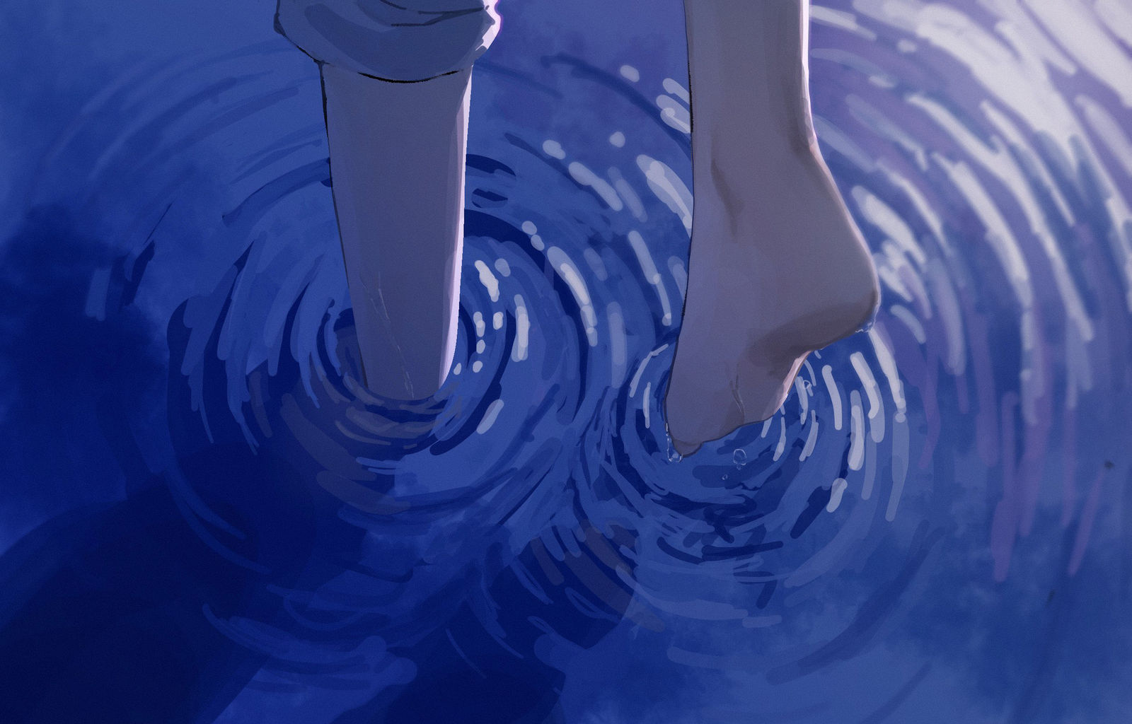 深夜插画图片壁纸