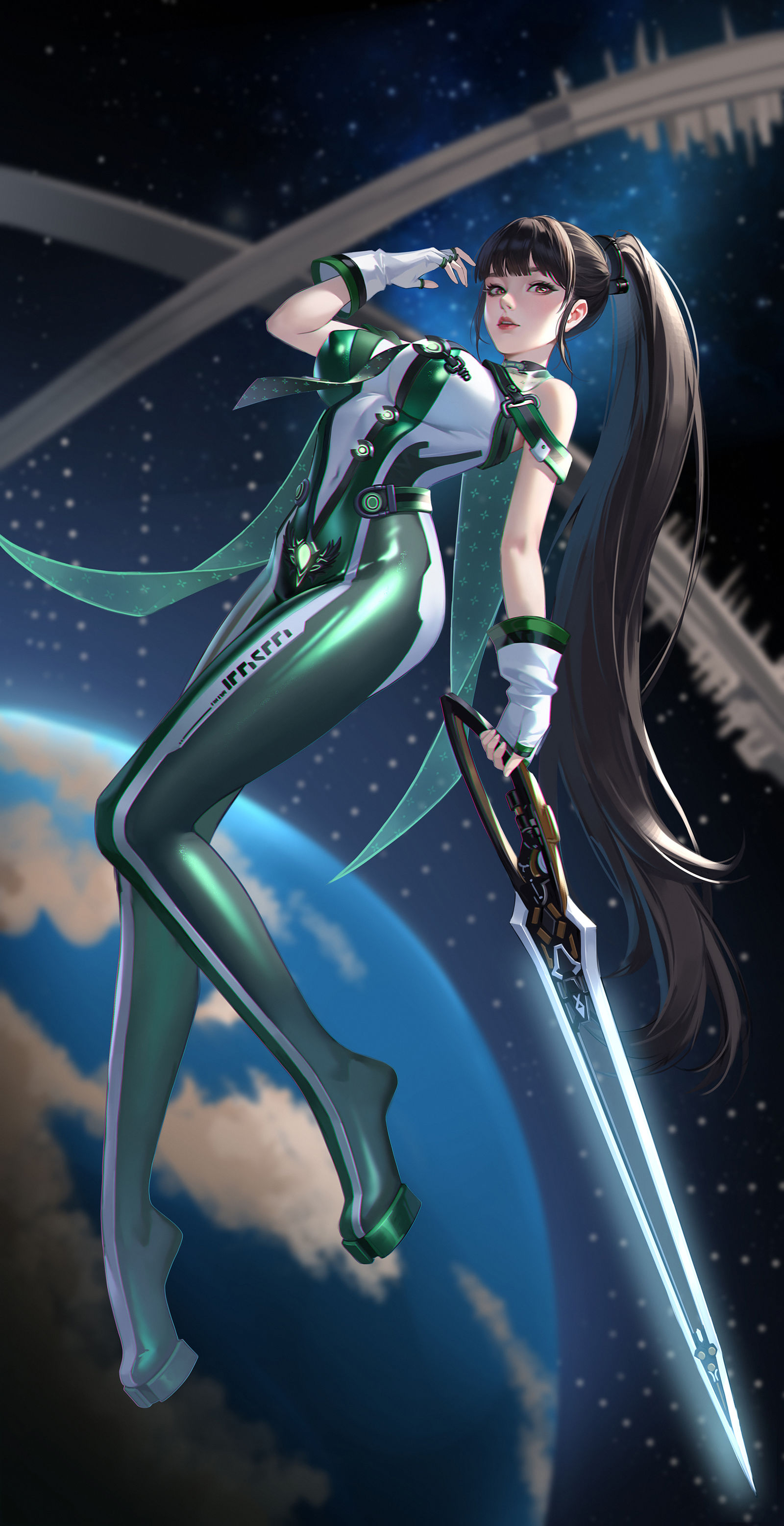 剑星伊芙插画图片壁纸