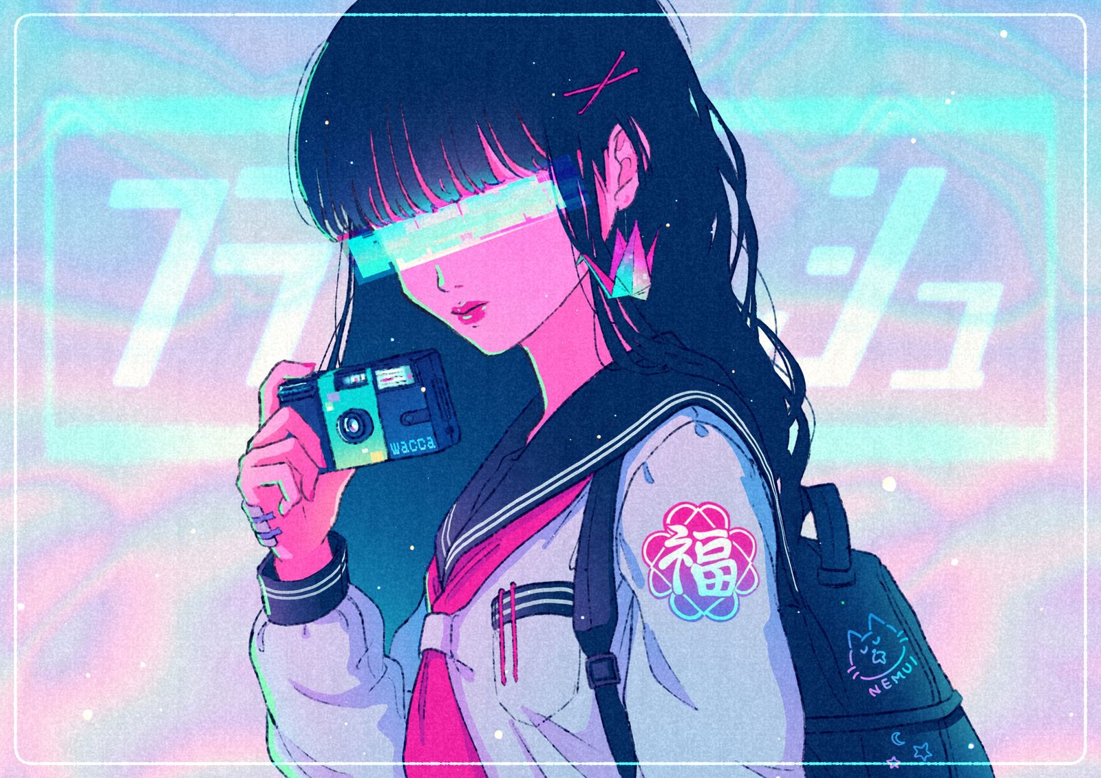 闪光插画图片壁纸