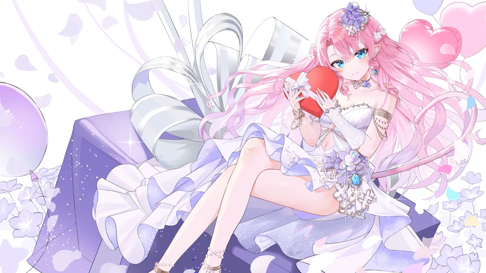 画了b站的早穗插画图片壁纸