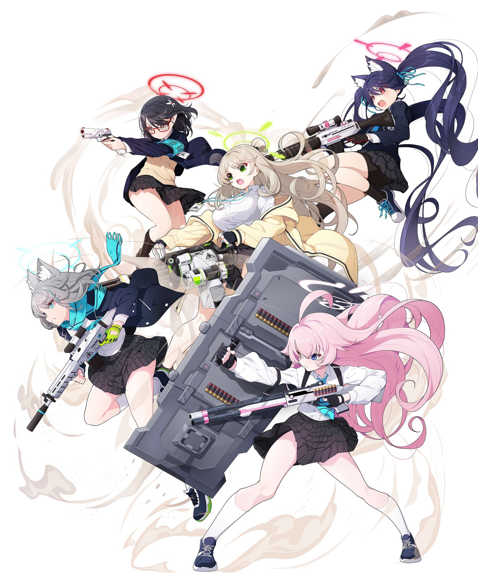 夏莱VS基沃特斯/阿维多斯高等学校插画图片壁纸