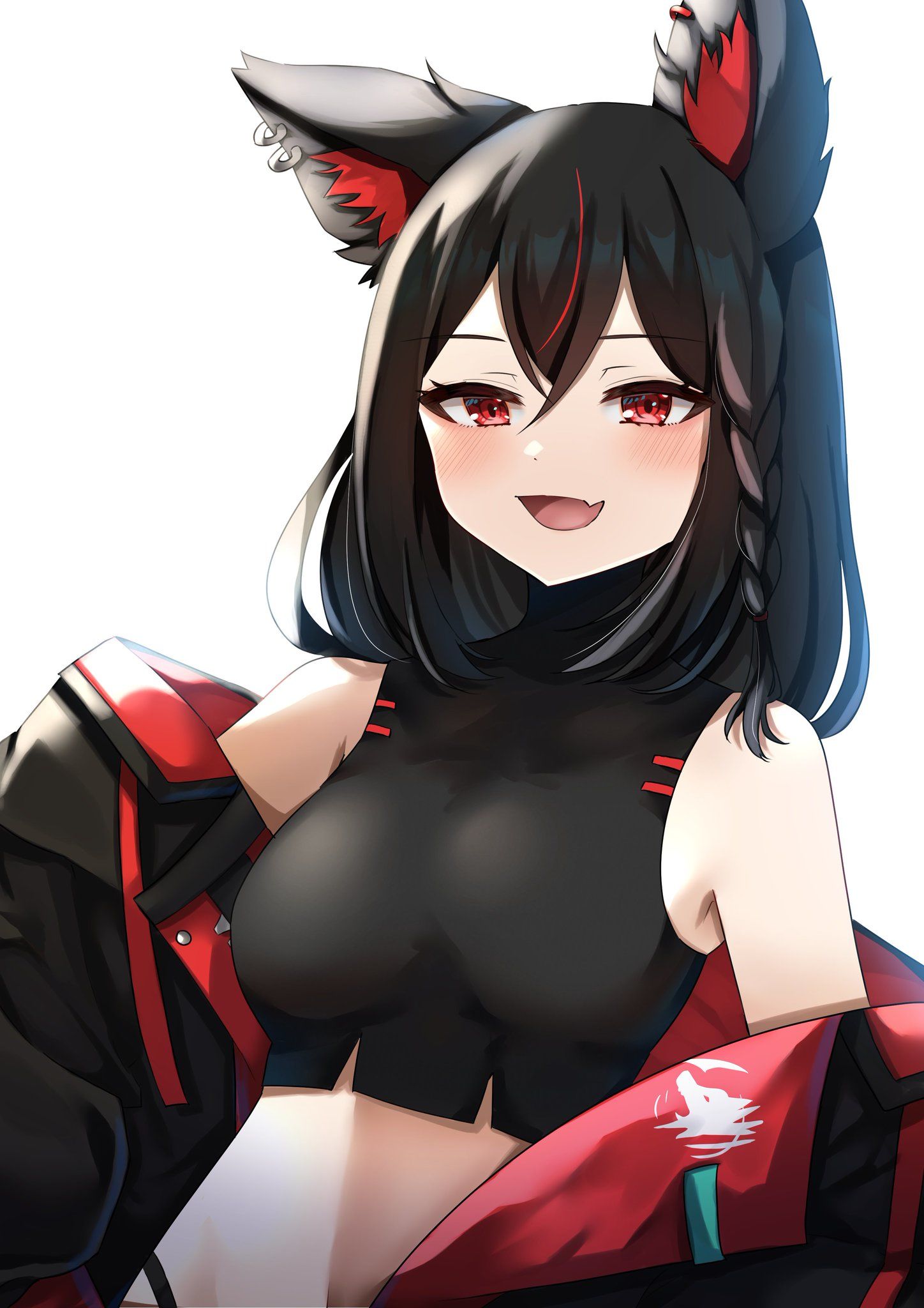 52日目　黒様插画图片壁纸