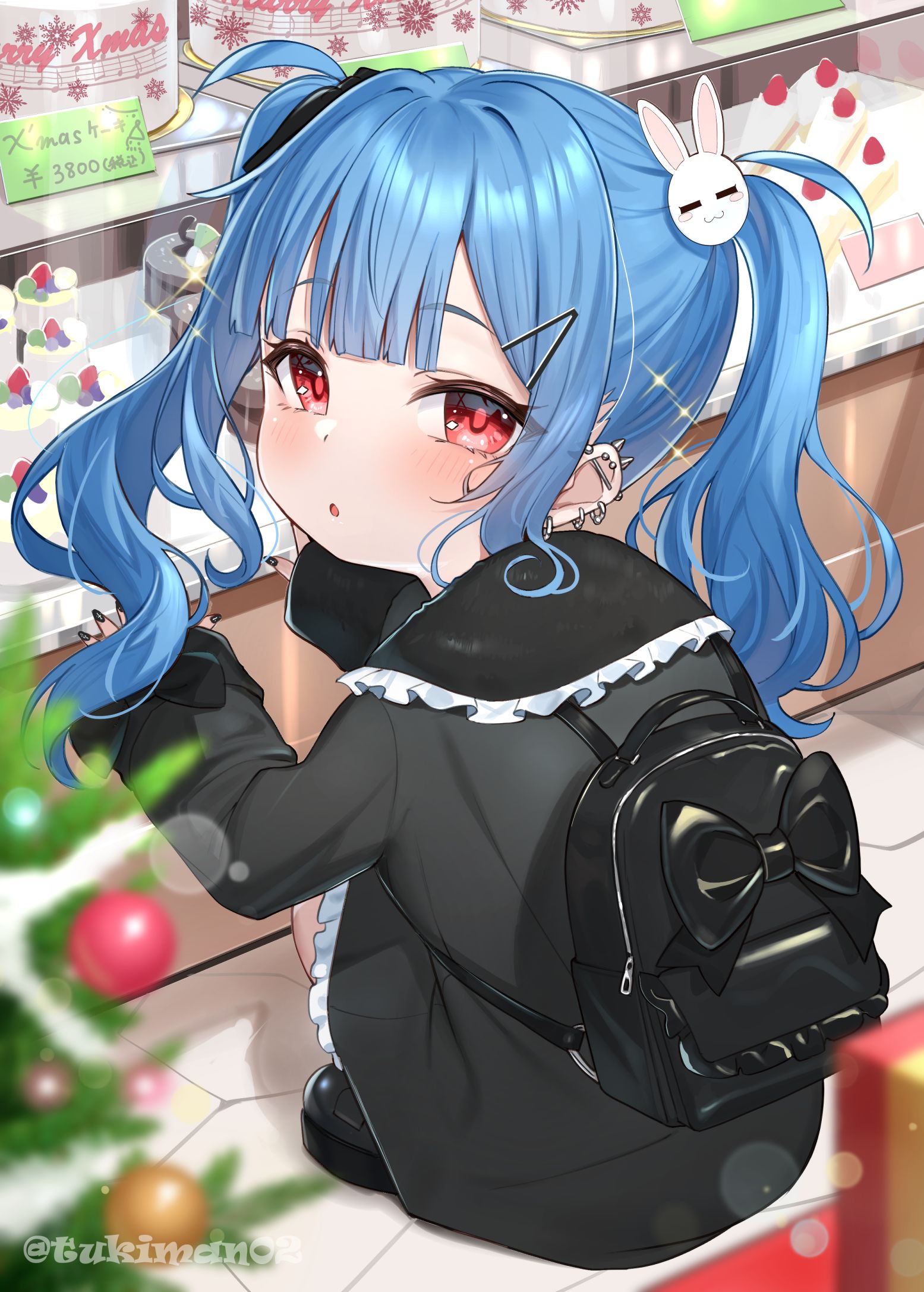 “要哪个蛋糕呢？”插画图片壁纸