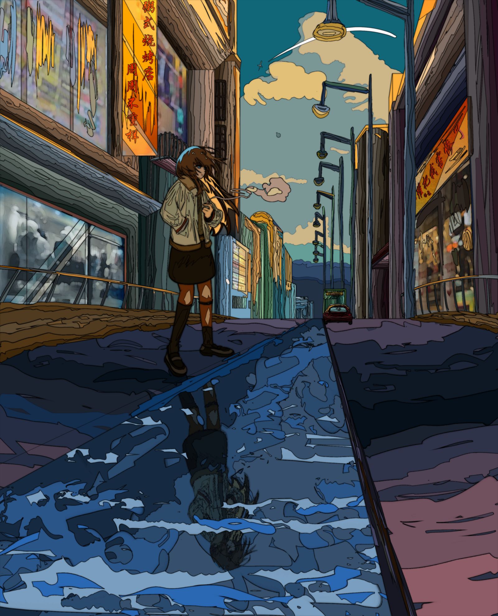 绘画分享特殊风格尝试