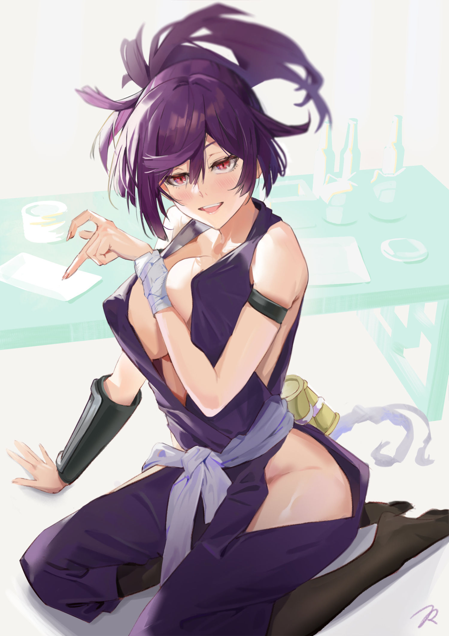 地獄楽　杠插画图片壁纸