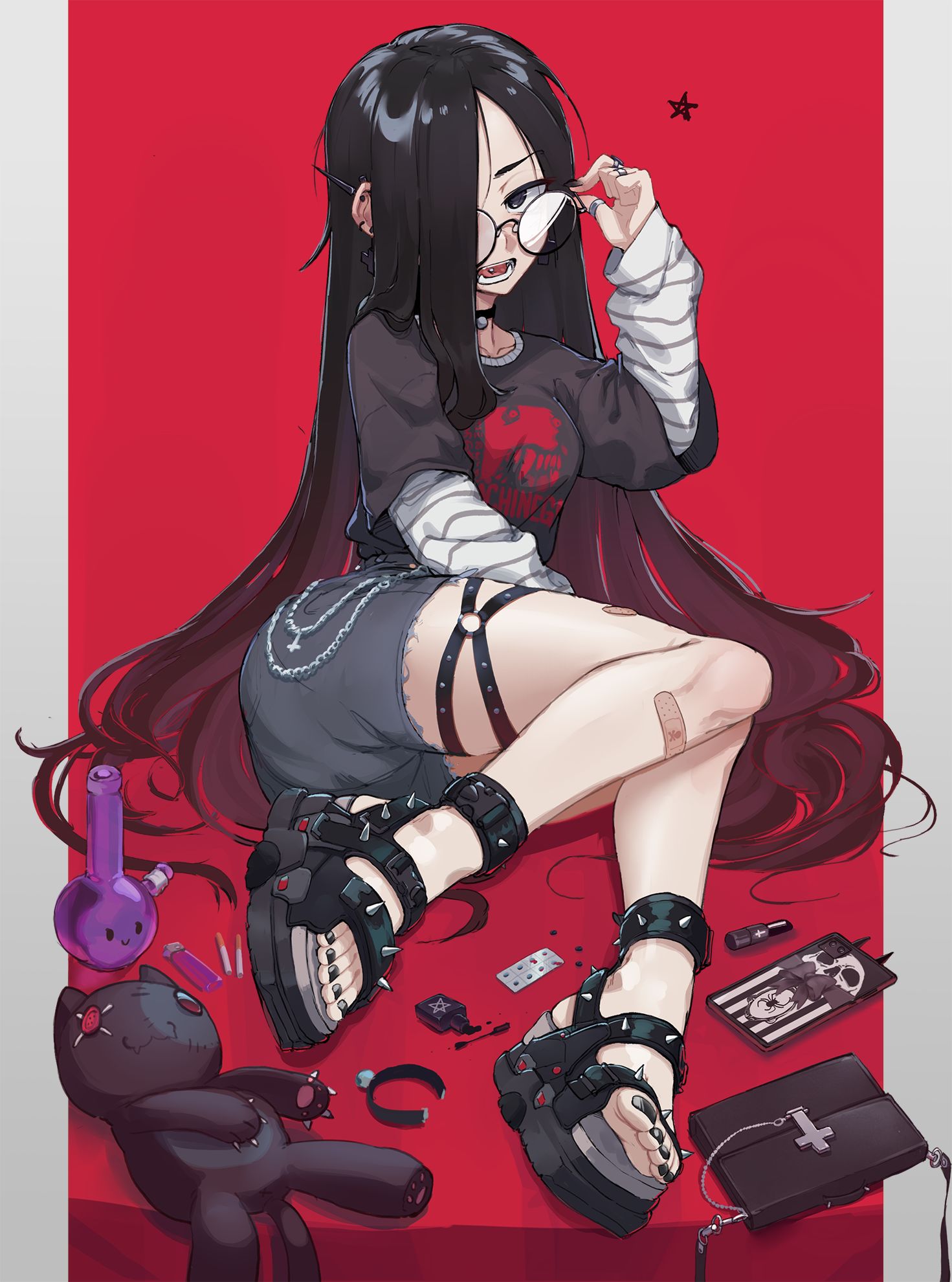 Oshii插画图片壁纸