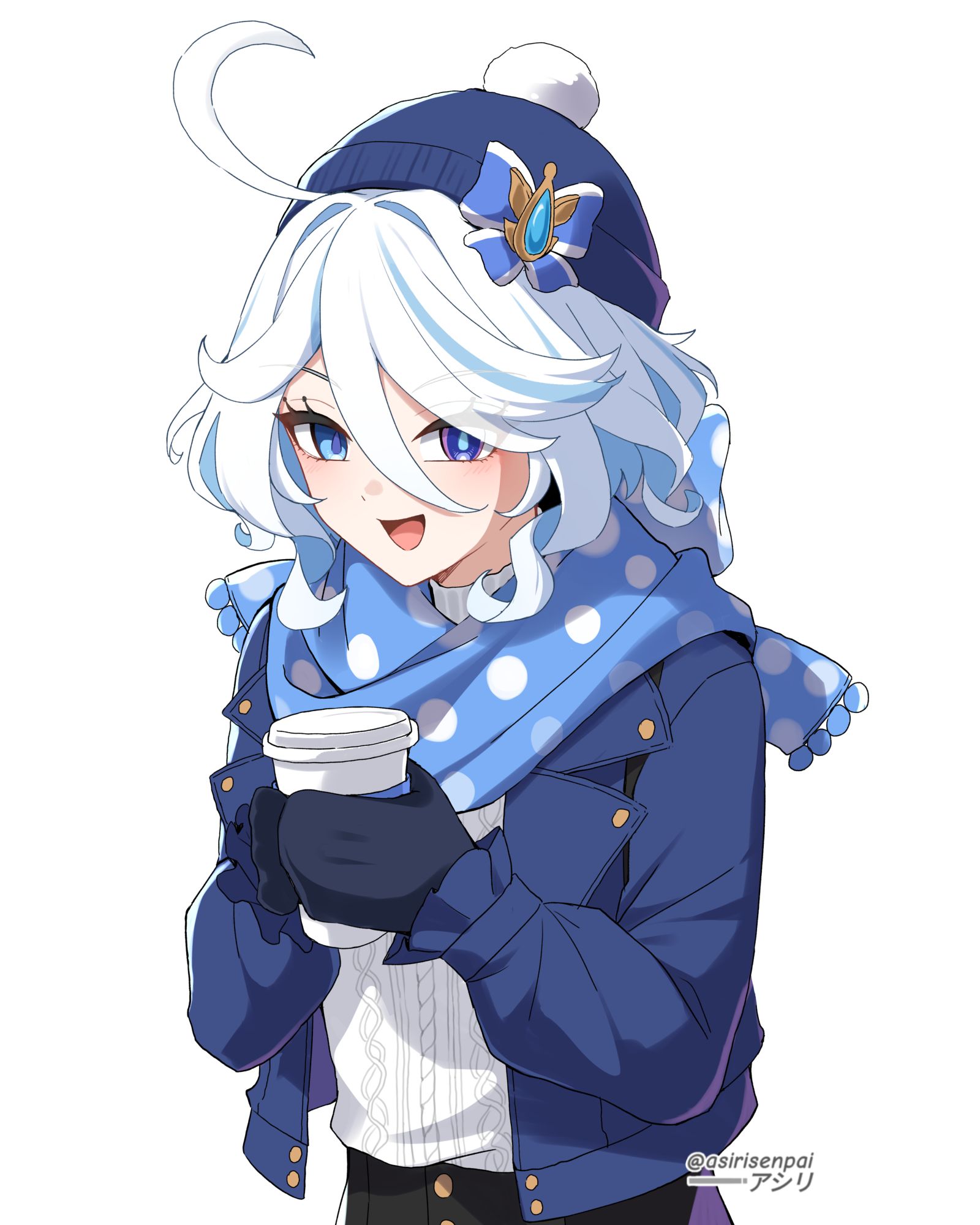 Furina插画图片壁纸