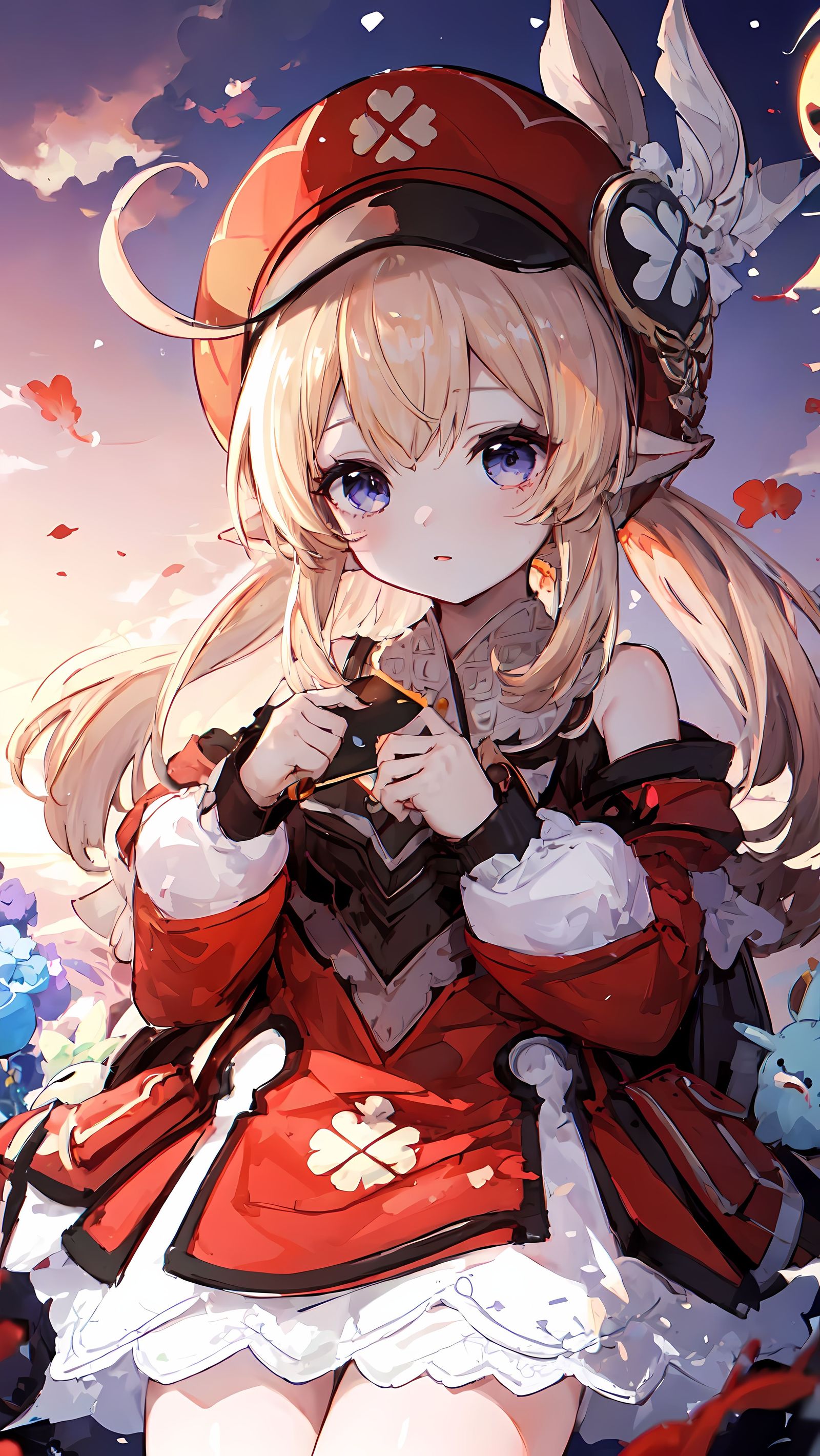 原神，可莉插画图片壁纸