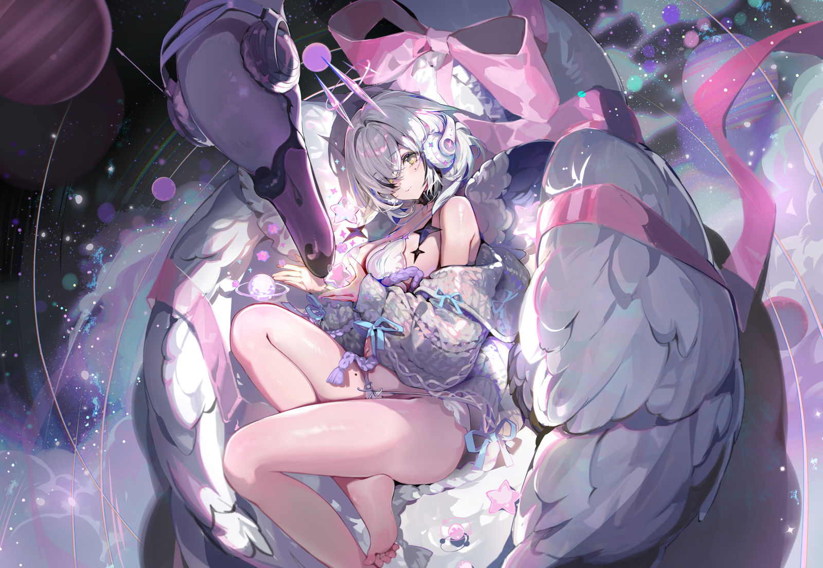 Dreaming of Mia chan插画图片壁纸