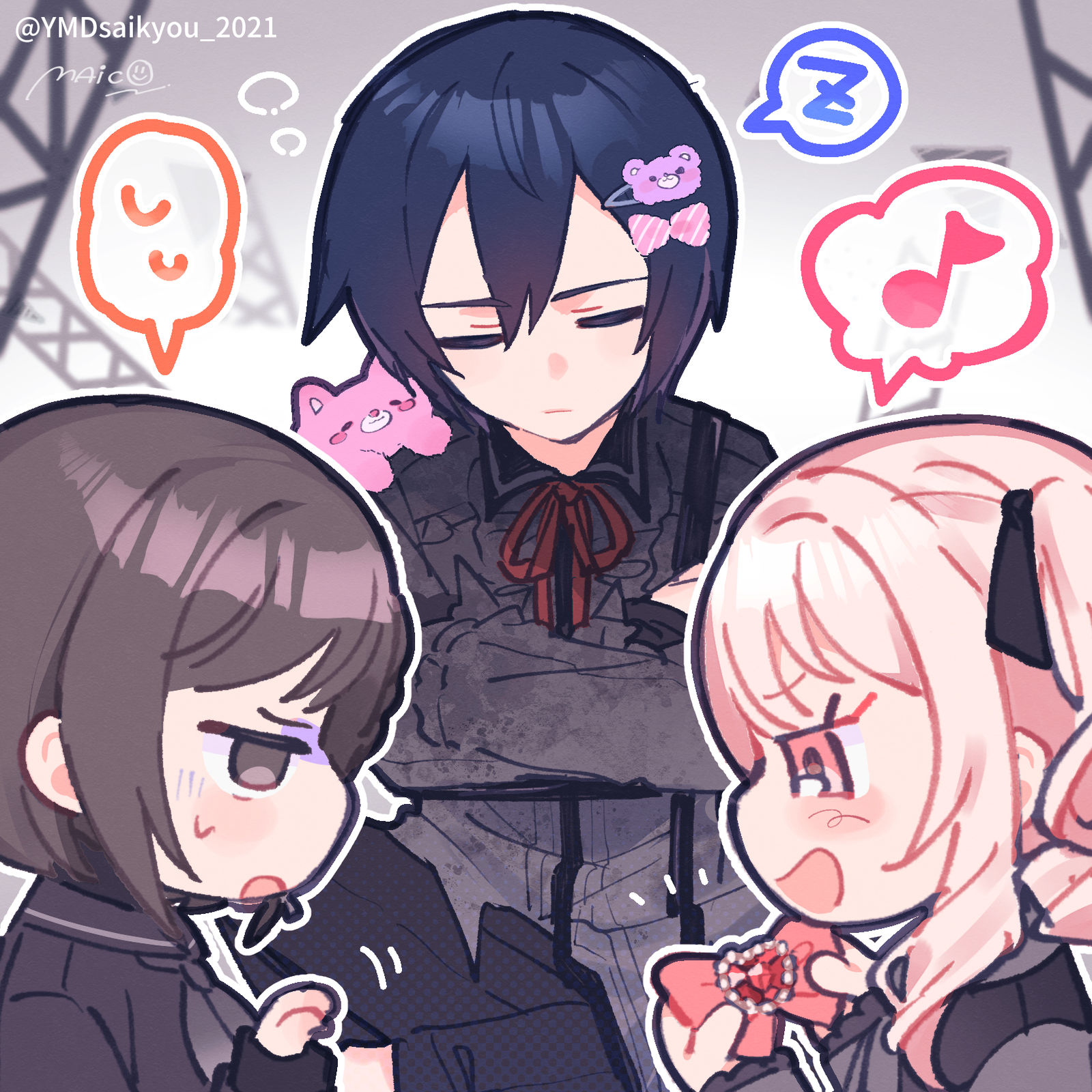 水灵矾插画图片壁纸