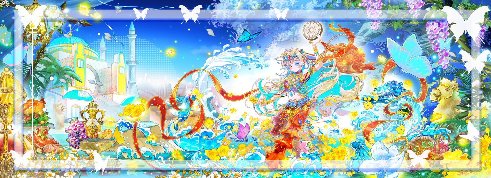 异域||酒宴插画图片壁纸