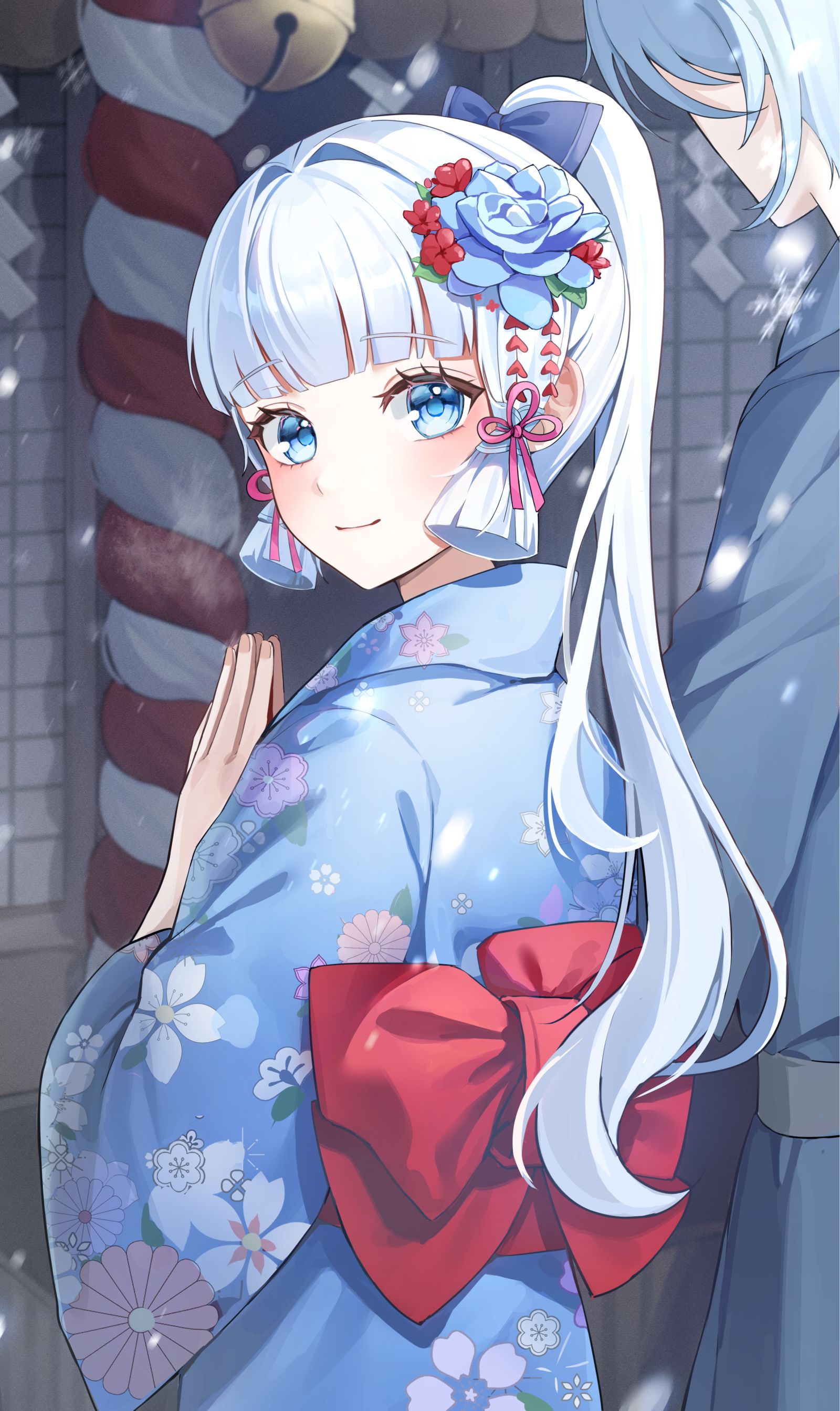 神里綾華插画图片壁纸