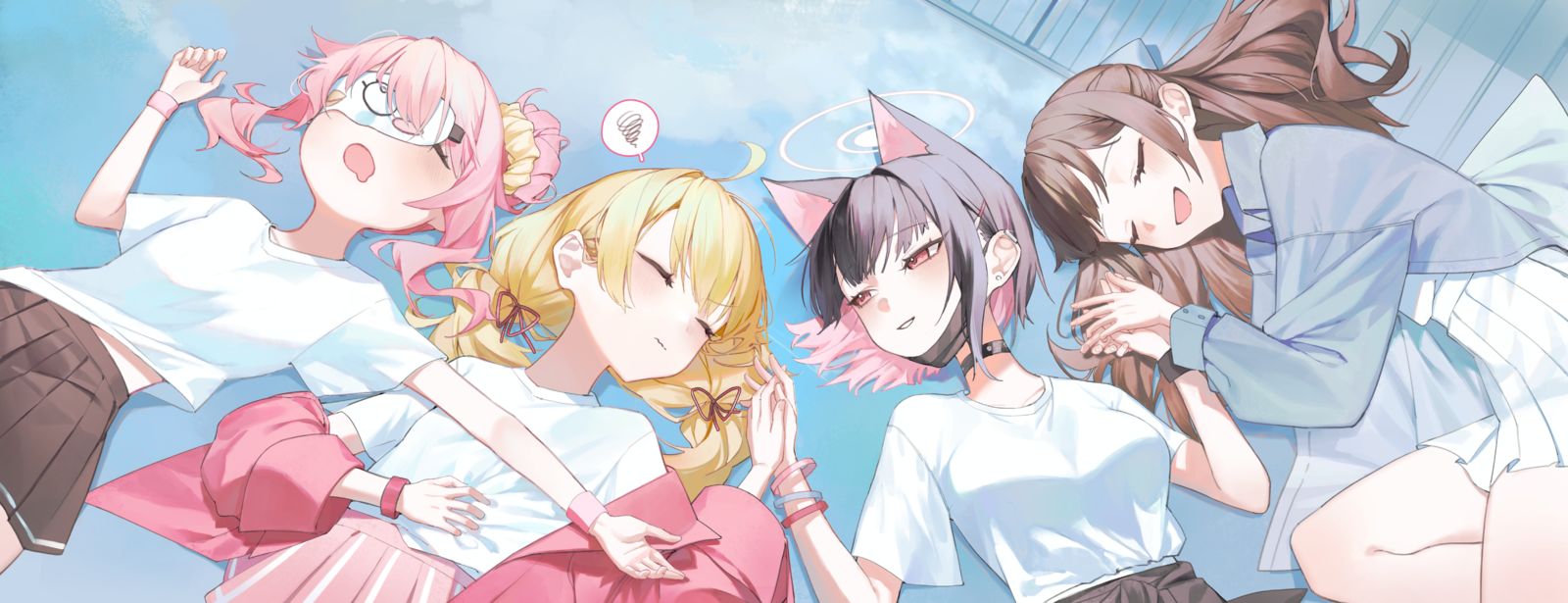 放学后甜点部插画图片壁纸